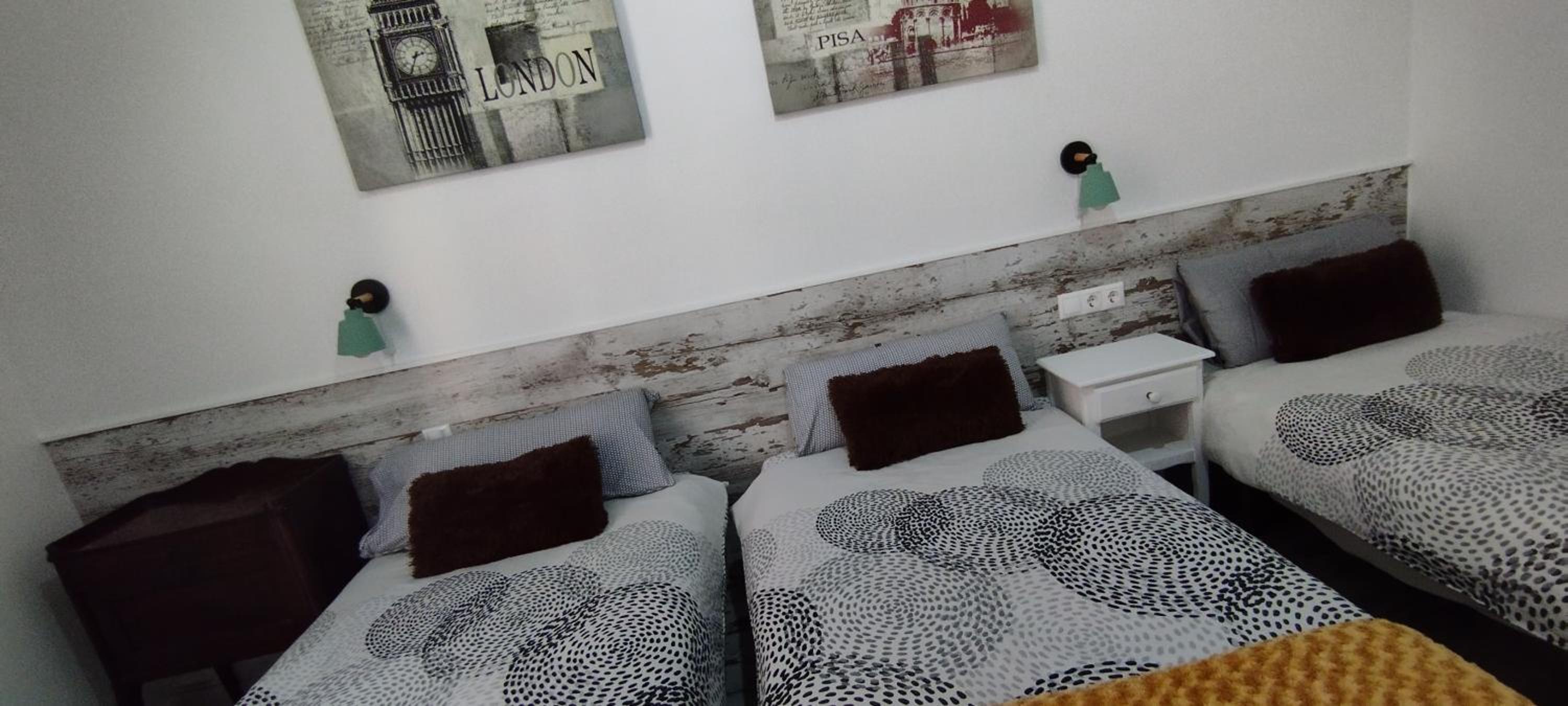 Apartamento de dos habitaciones
