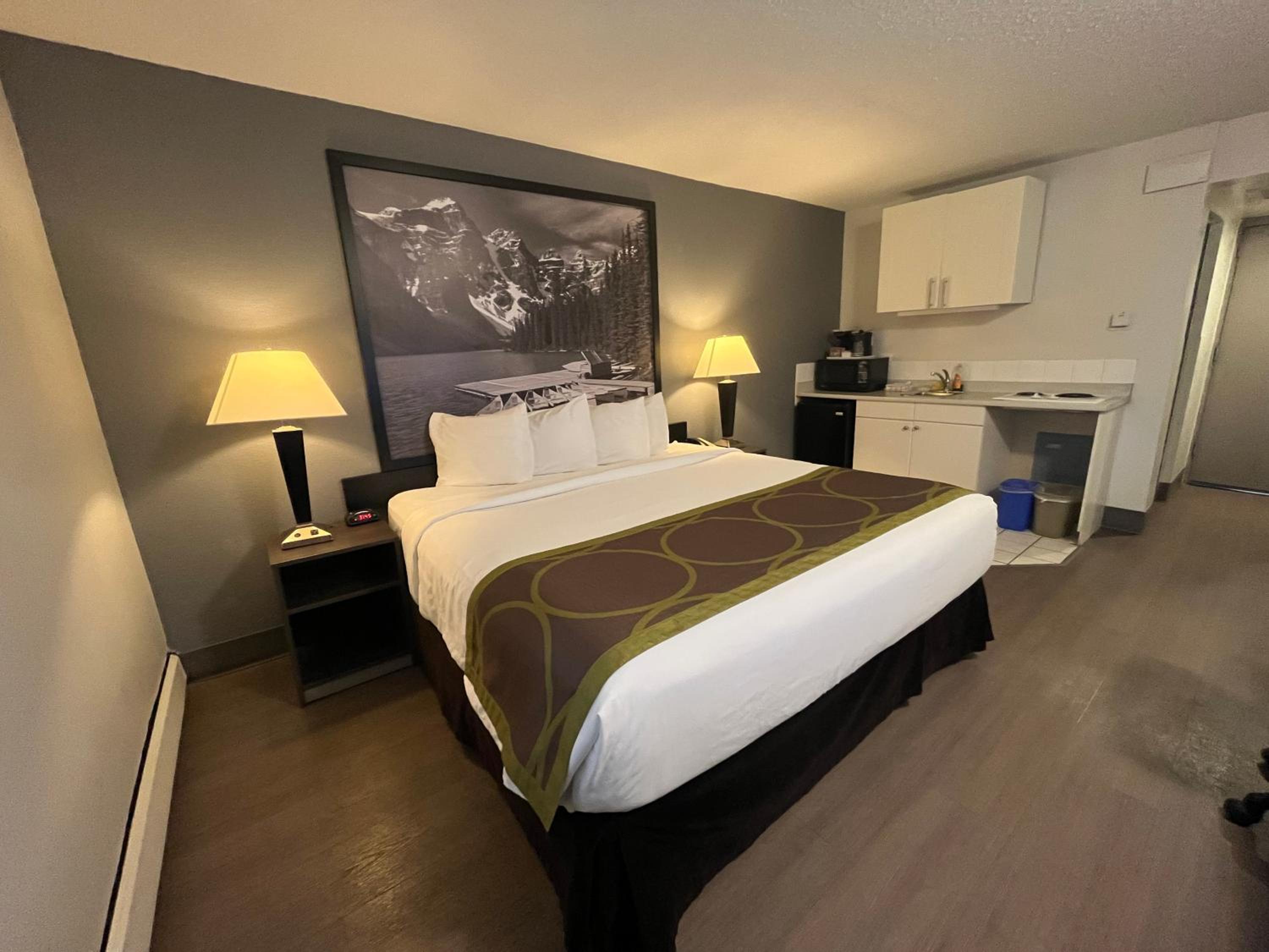 King Room with Kitchenette - Pet-Friendly/Non-Smoking - Photo 5