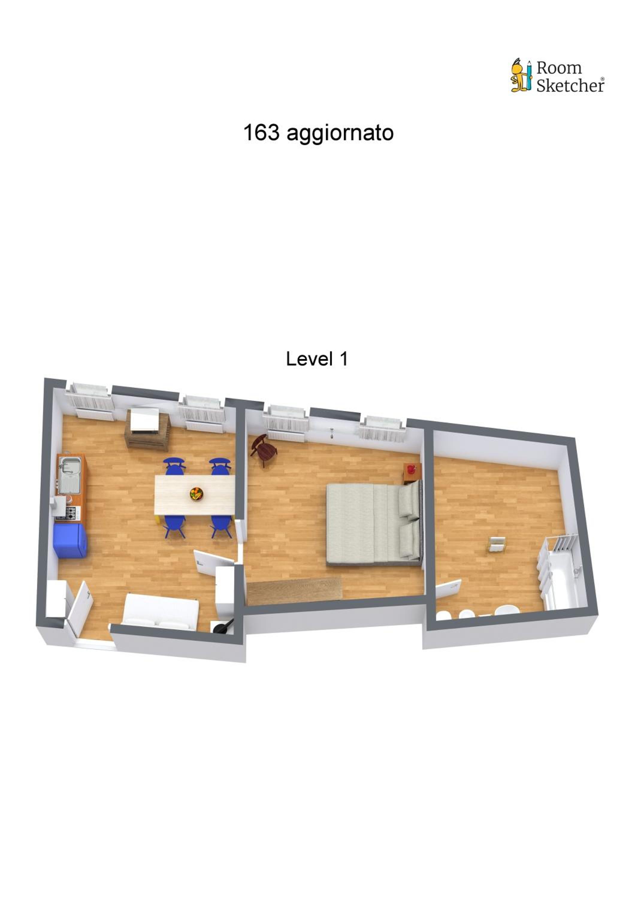 One-Bedroom Apartment photo 3