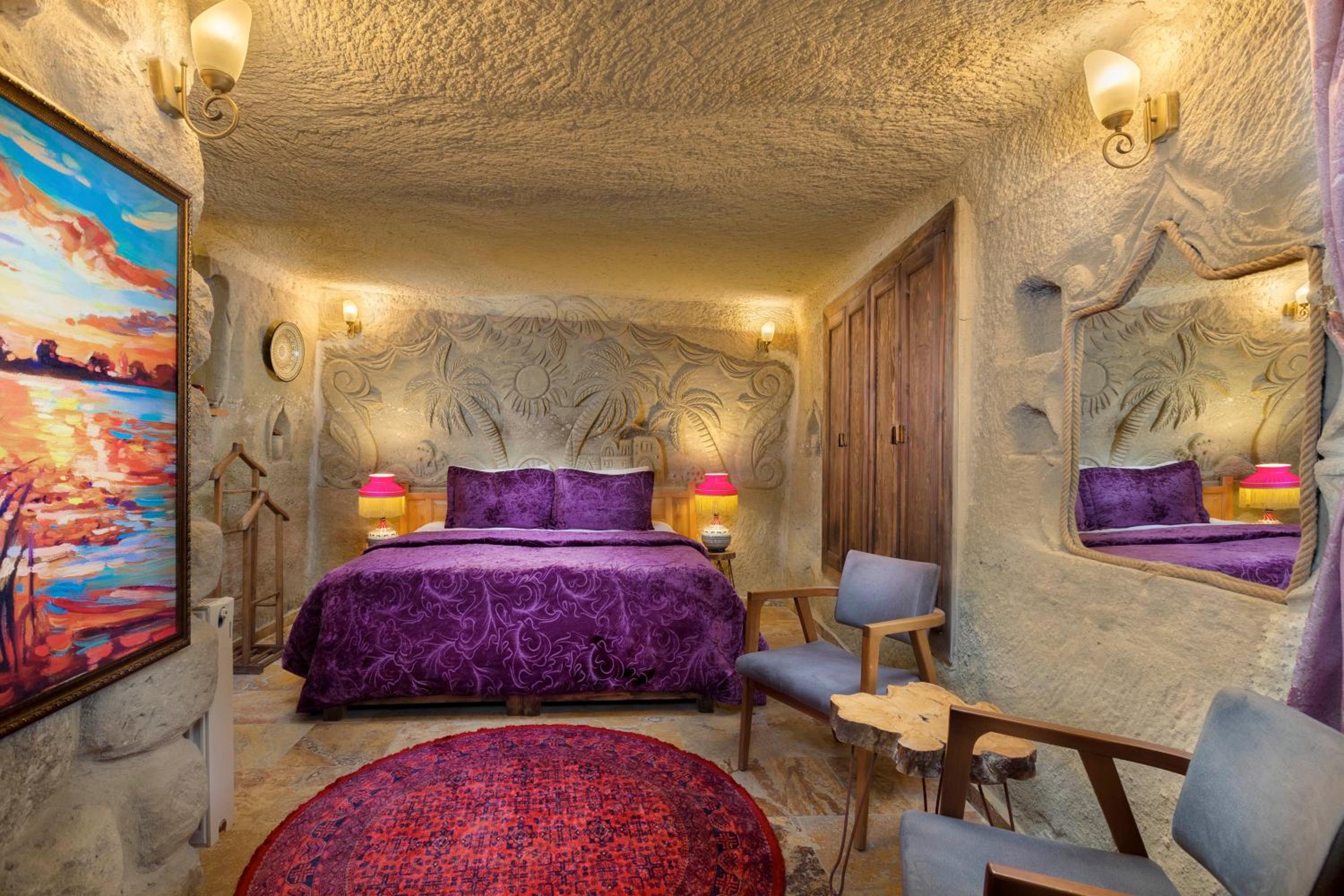 Chambre Lit Queen-Size avec Baignoire Spa