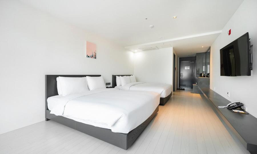 Family Twin Room with Half Ocean View