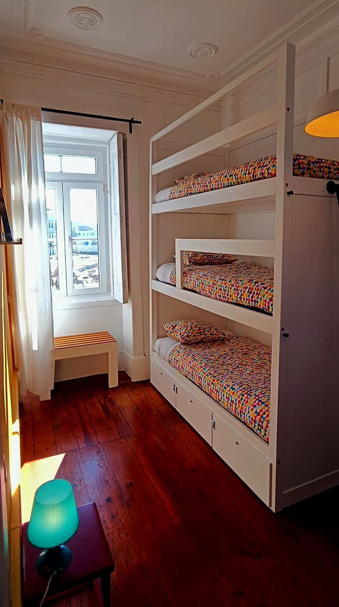 Bed in 3-Bed Mixed Dormitory Room with Private Bathroom photo 1