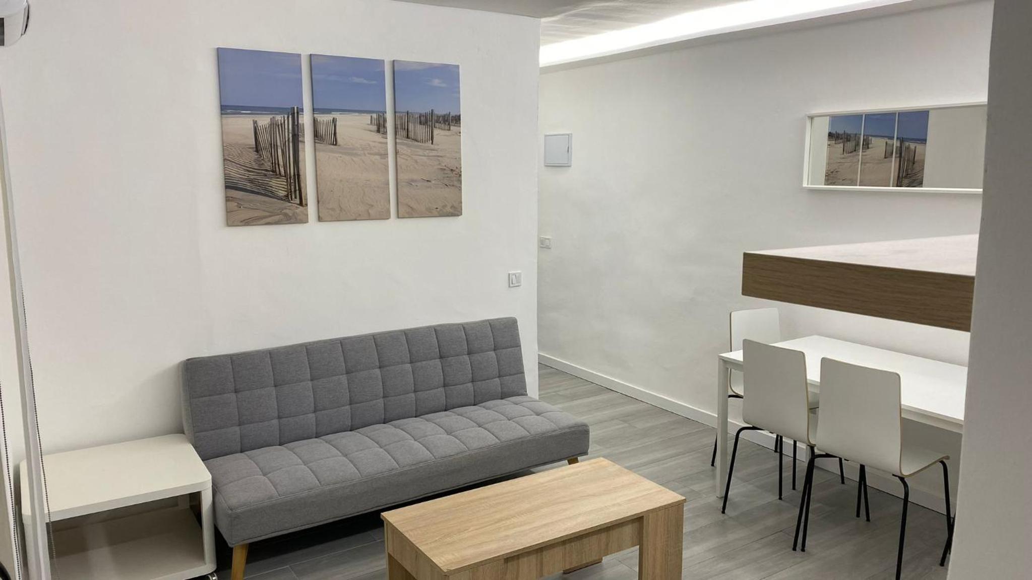 Apartamento de dos habitaciones