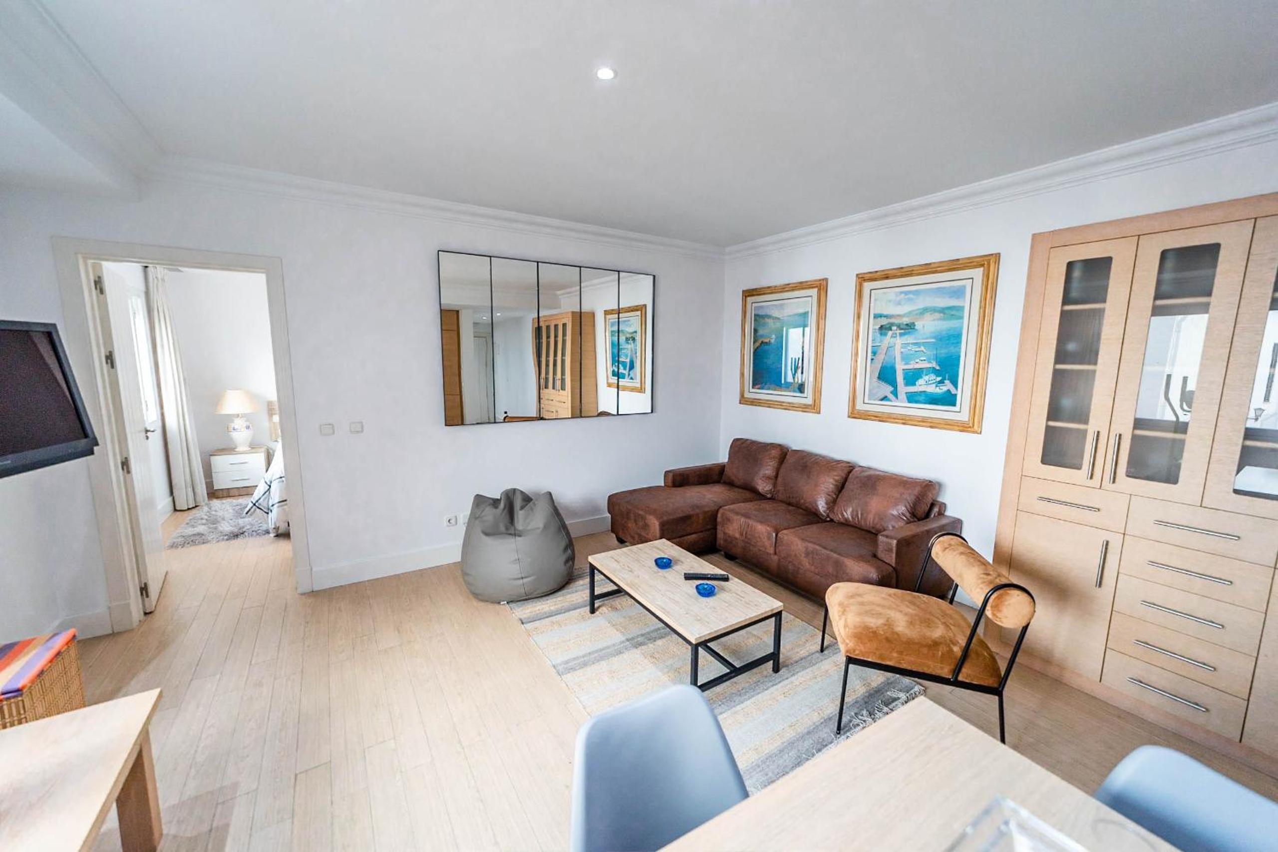 Apartamento de dos habitaciones