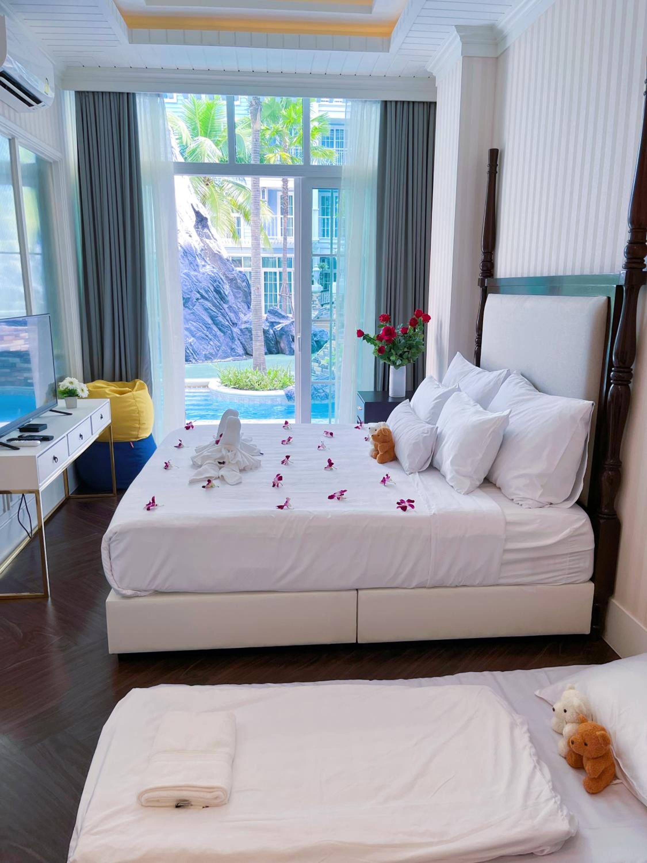 Apartamento de Um Quarto com Acesso à Piscina