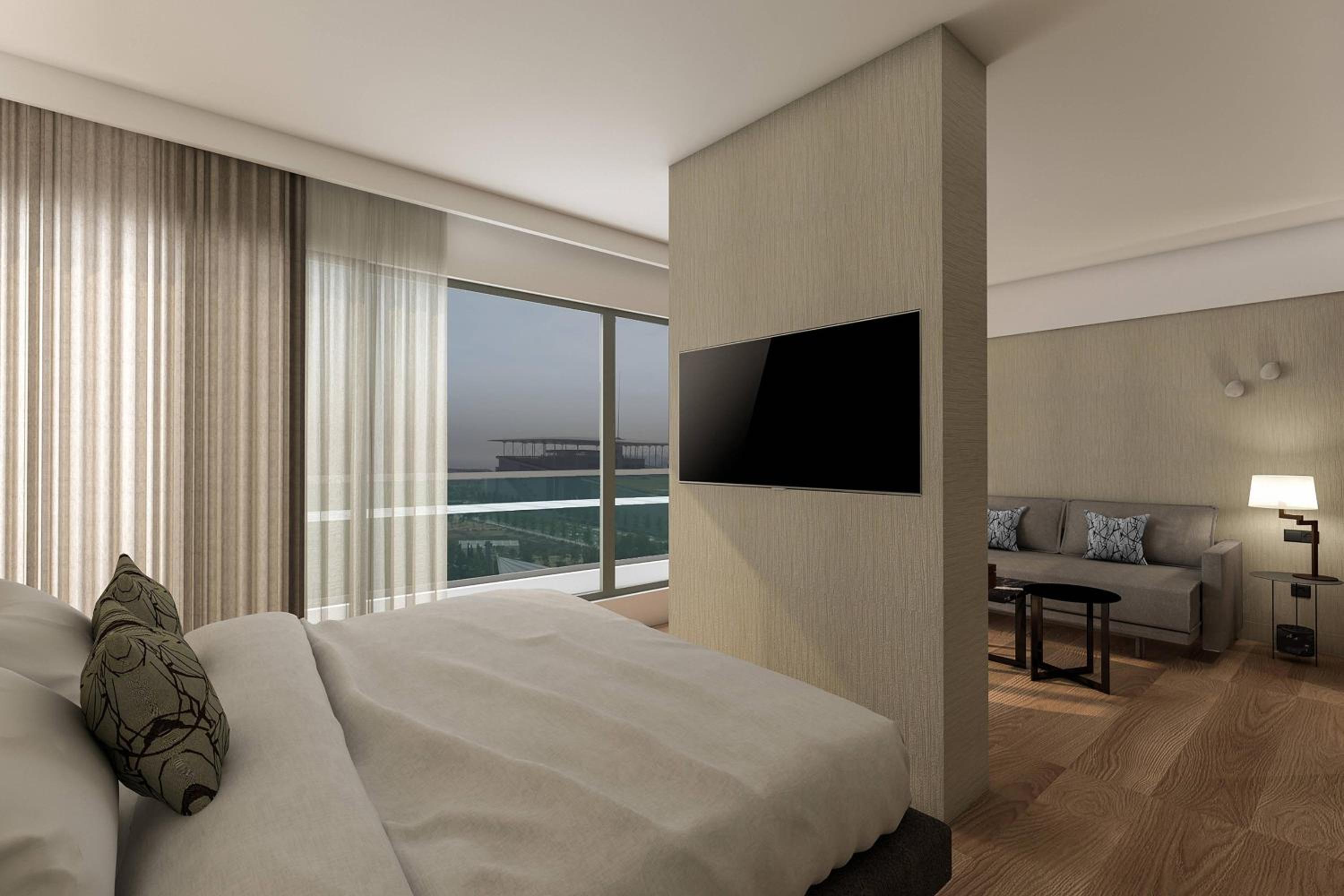 Junior Suite with King Bed and Sea or City View thumbnail 5