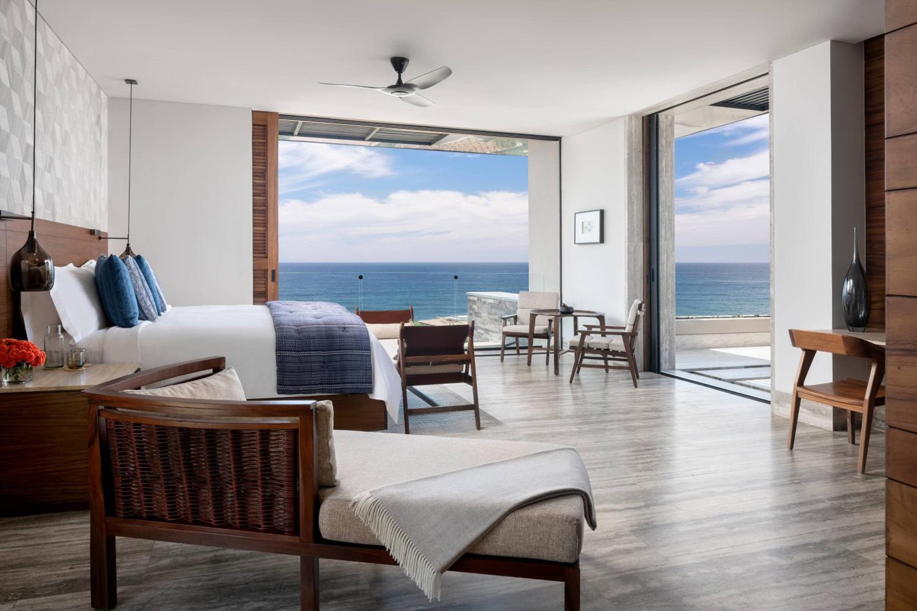 Ocean View, Guest room, 1 King, Upper floor, Plunge pool, Terrace