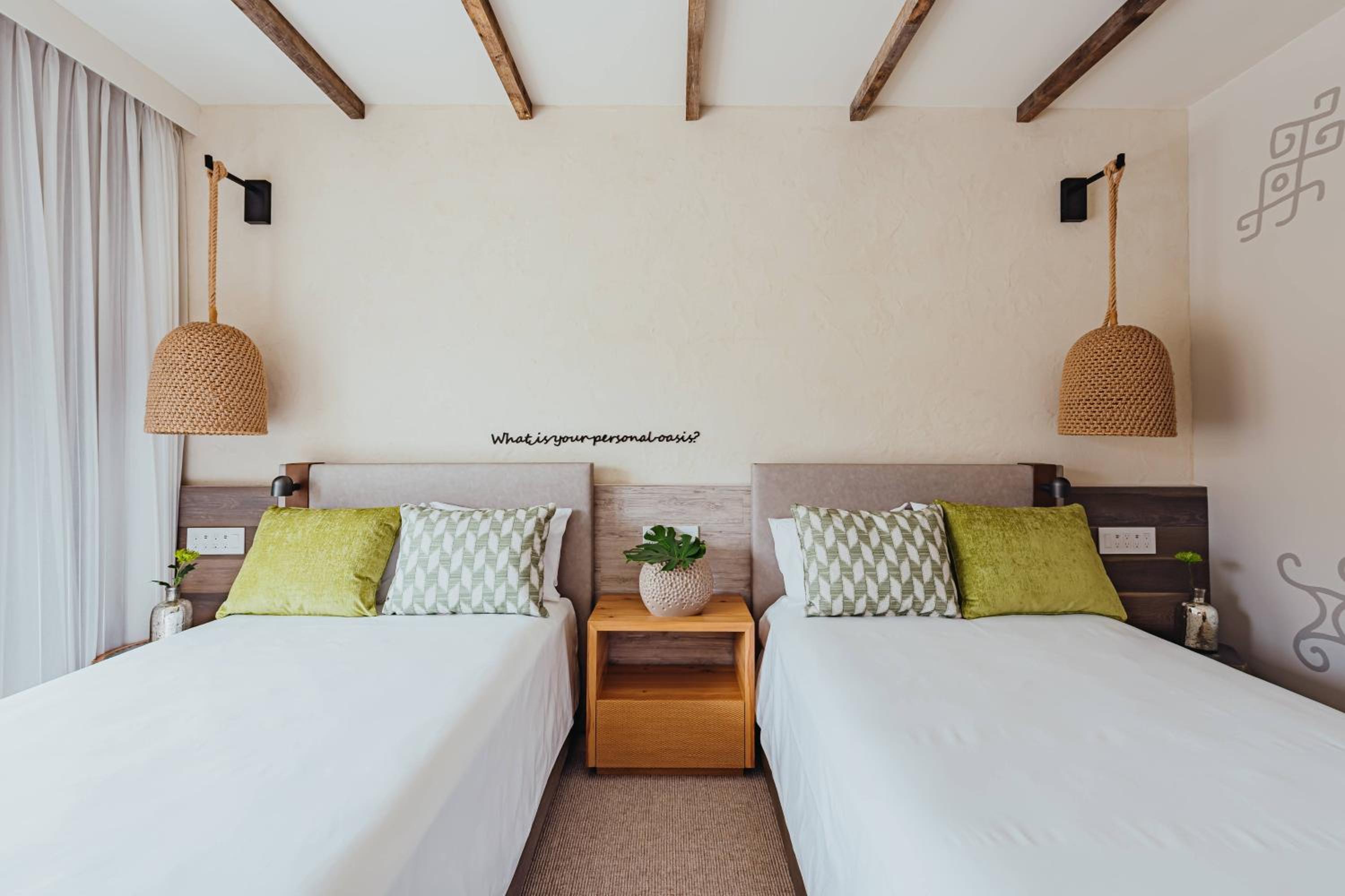Island room with 2 Double Beds - Adults Only photo 3