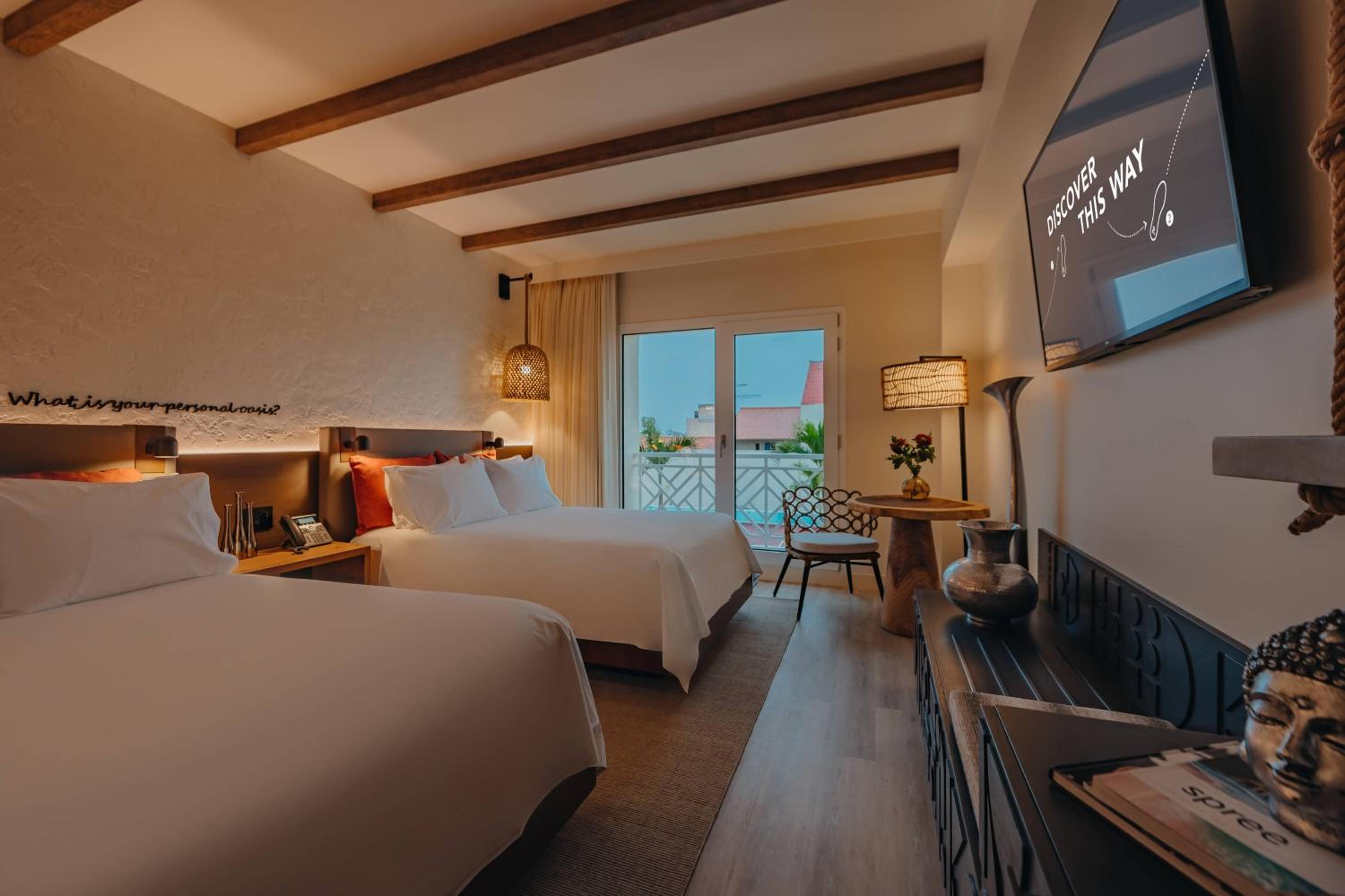 Resort room with 2 Double Beds - Adults Only
