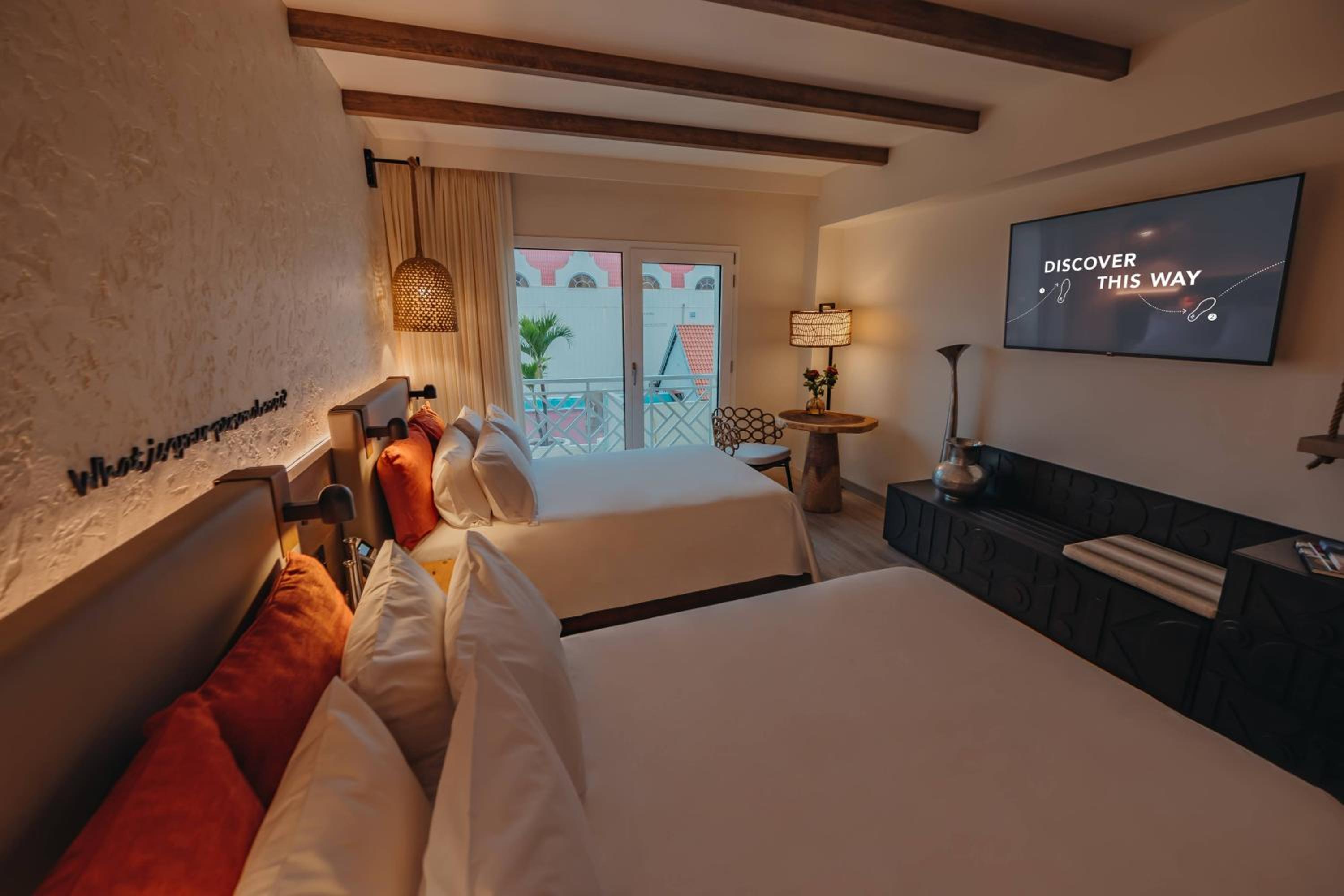 Resort room with 2 Double Beds - Adults Only photo 3
