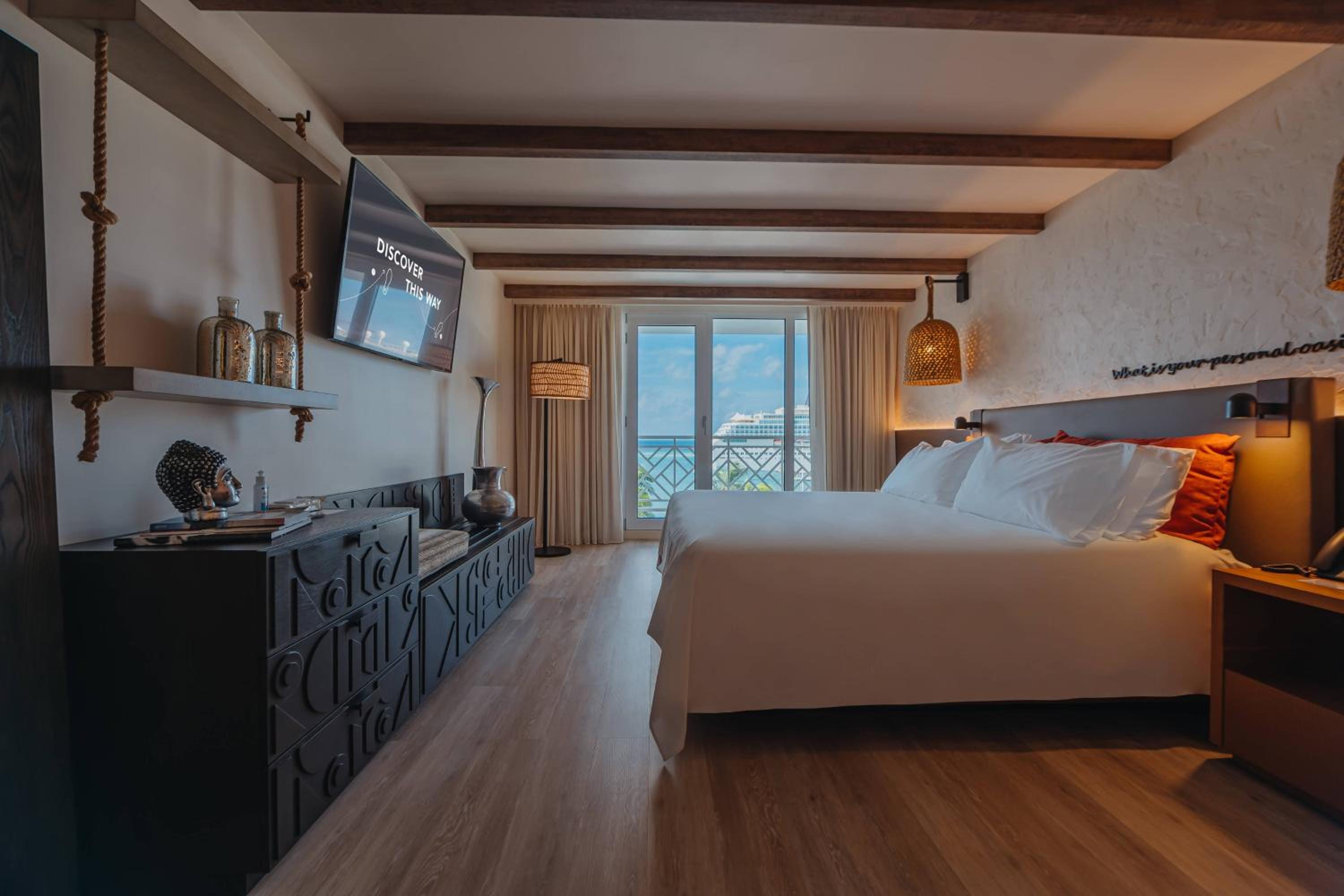 Ocean View Room with a King Bed - Adults Only