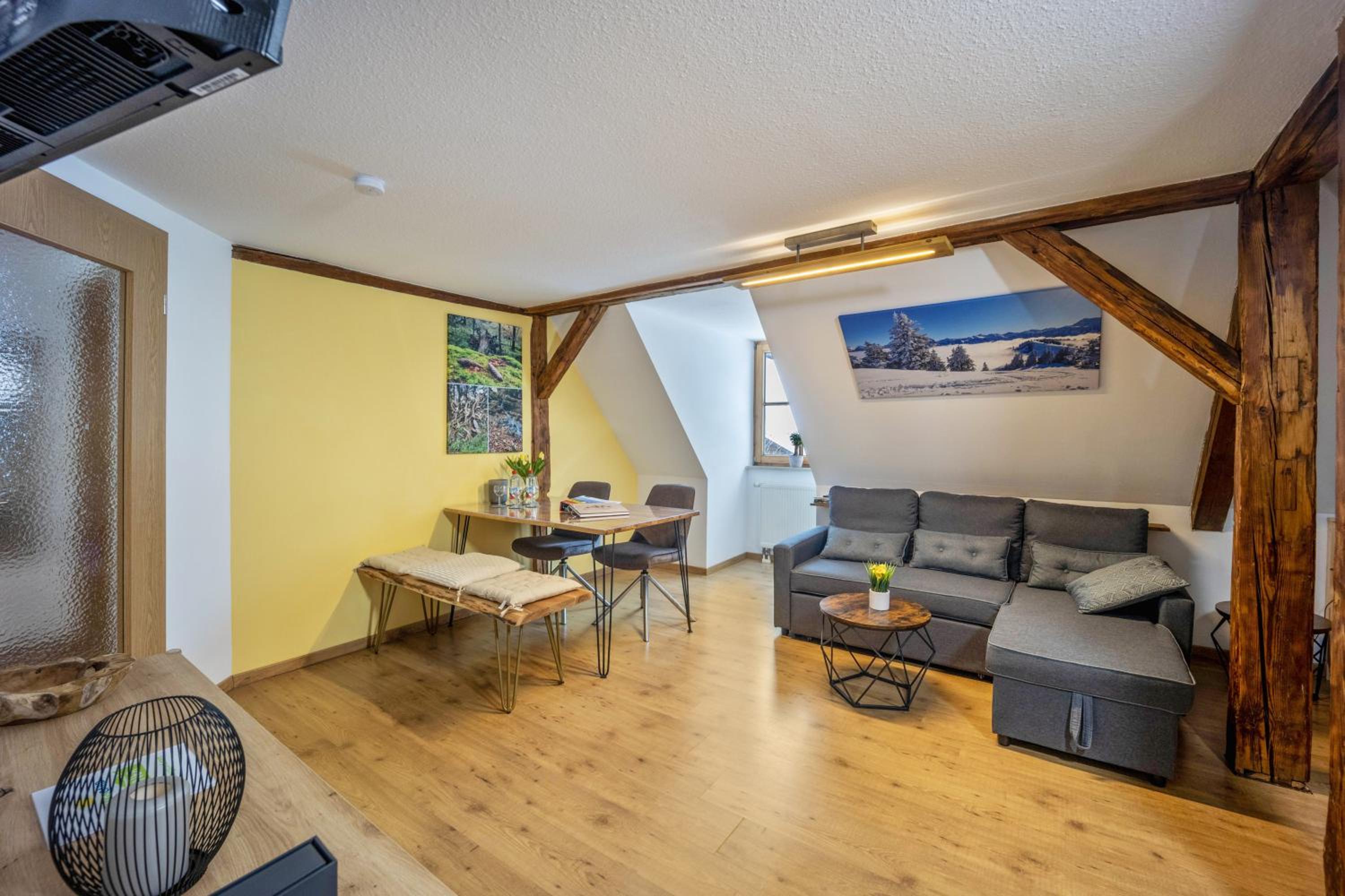 Two-Bedroom Apartment with Mountain View