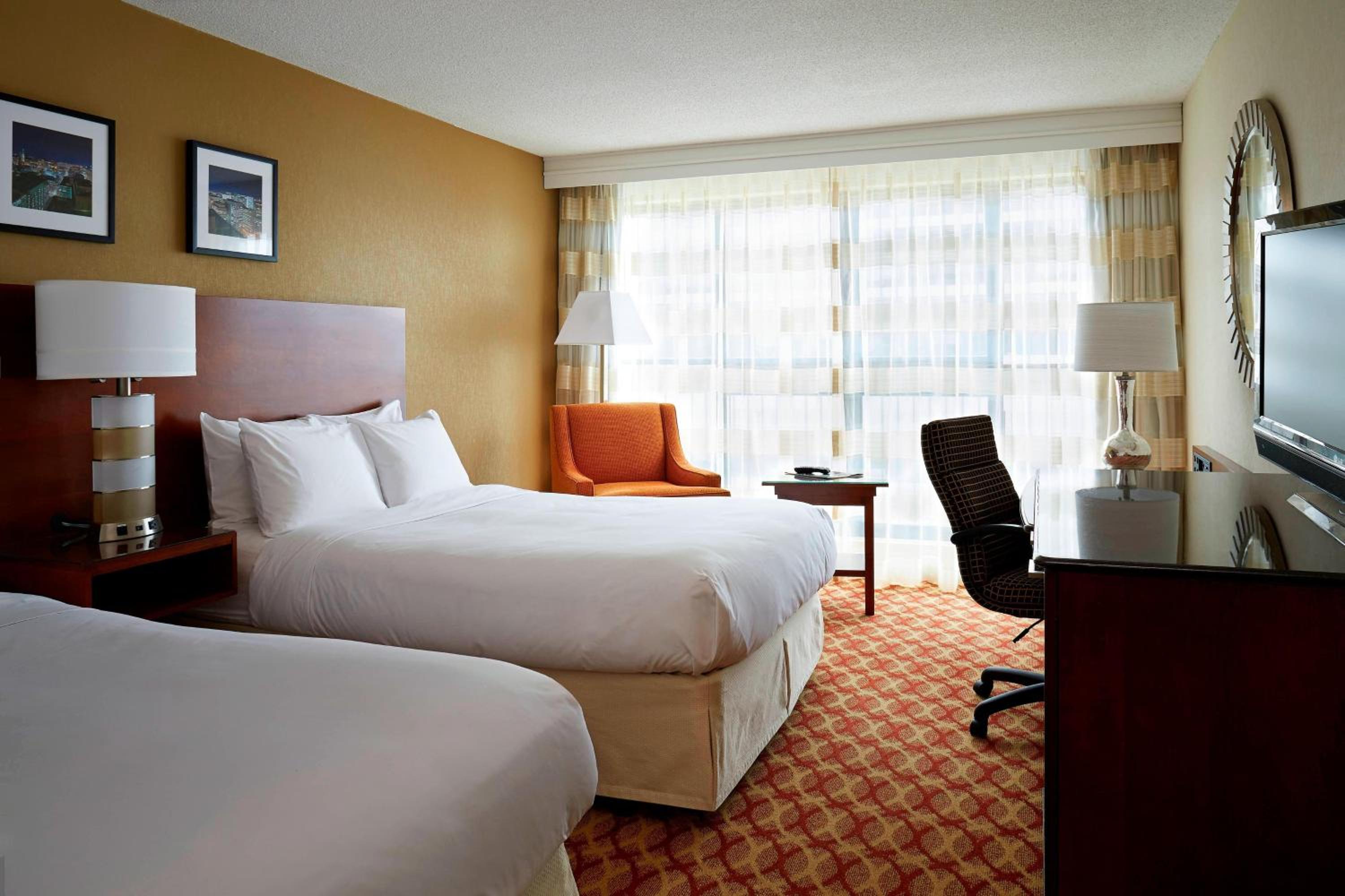 Guest Room With Two Double Beds
