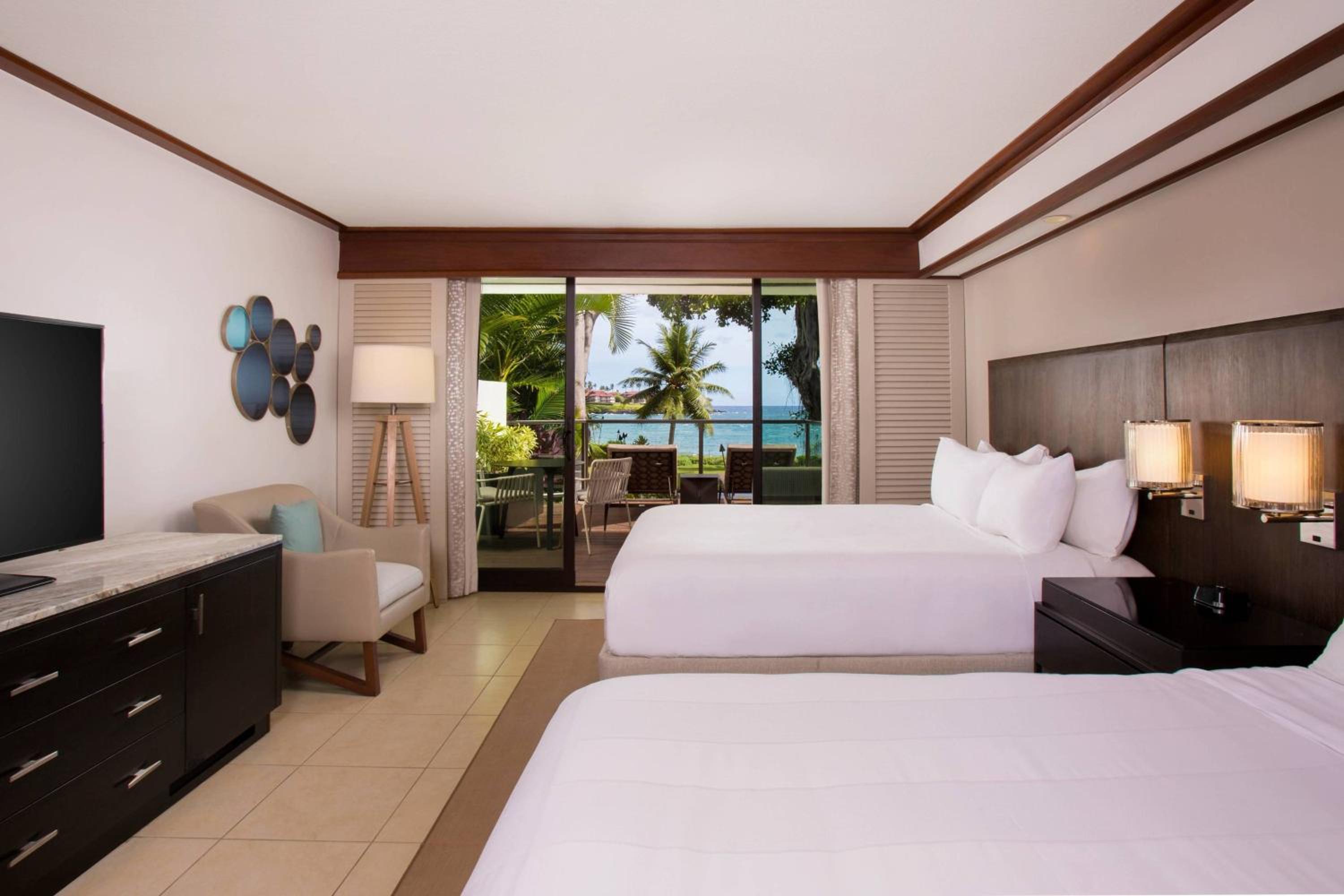 Ocean View Sundeck, Guest room, 2 Queen, Ocean view