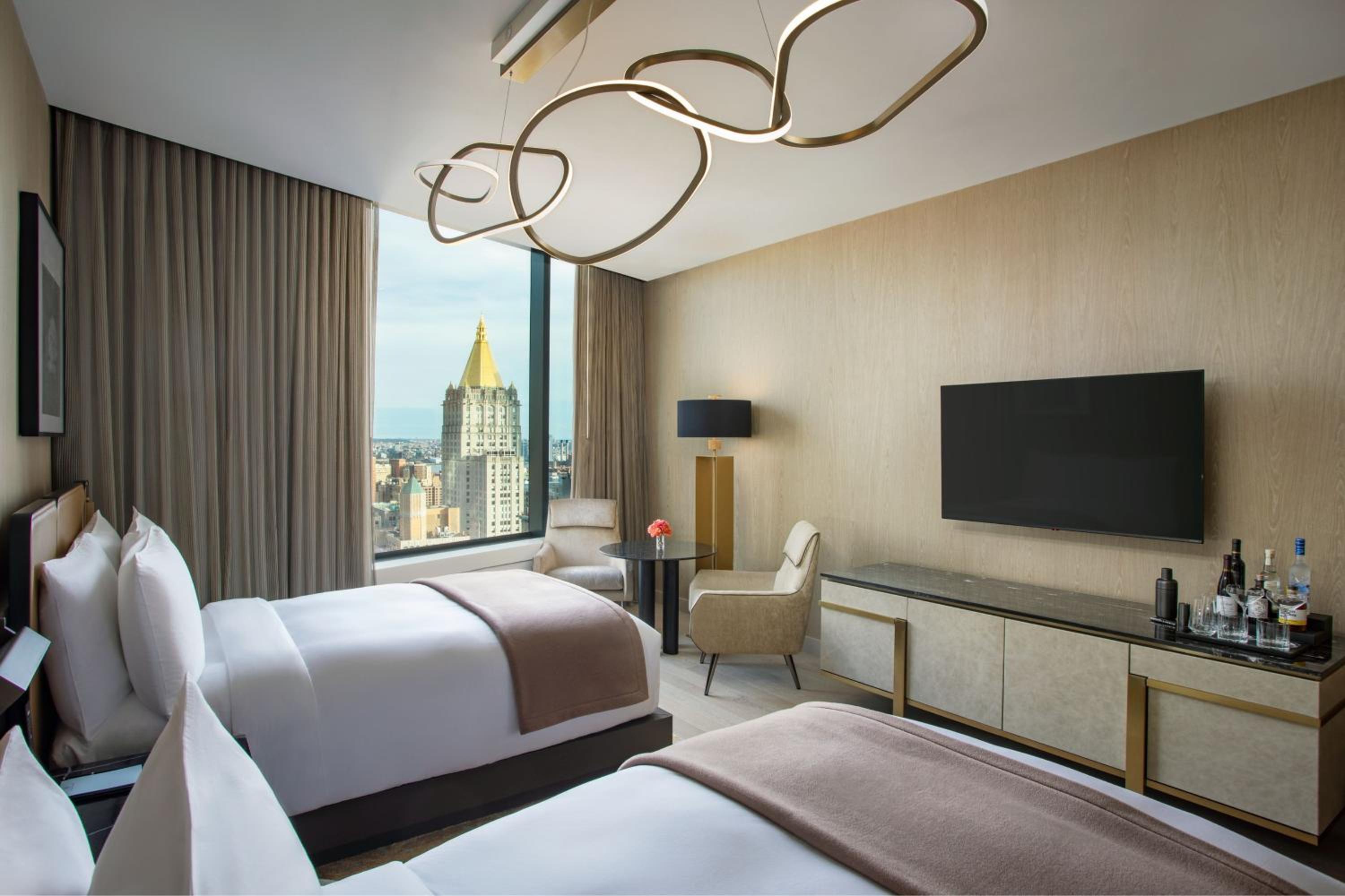 Empire State Double Room with Two Double Beds - High Floor