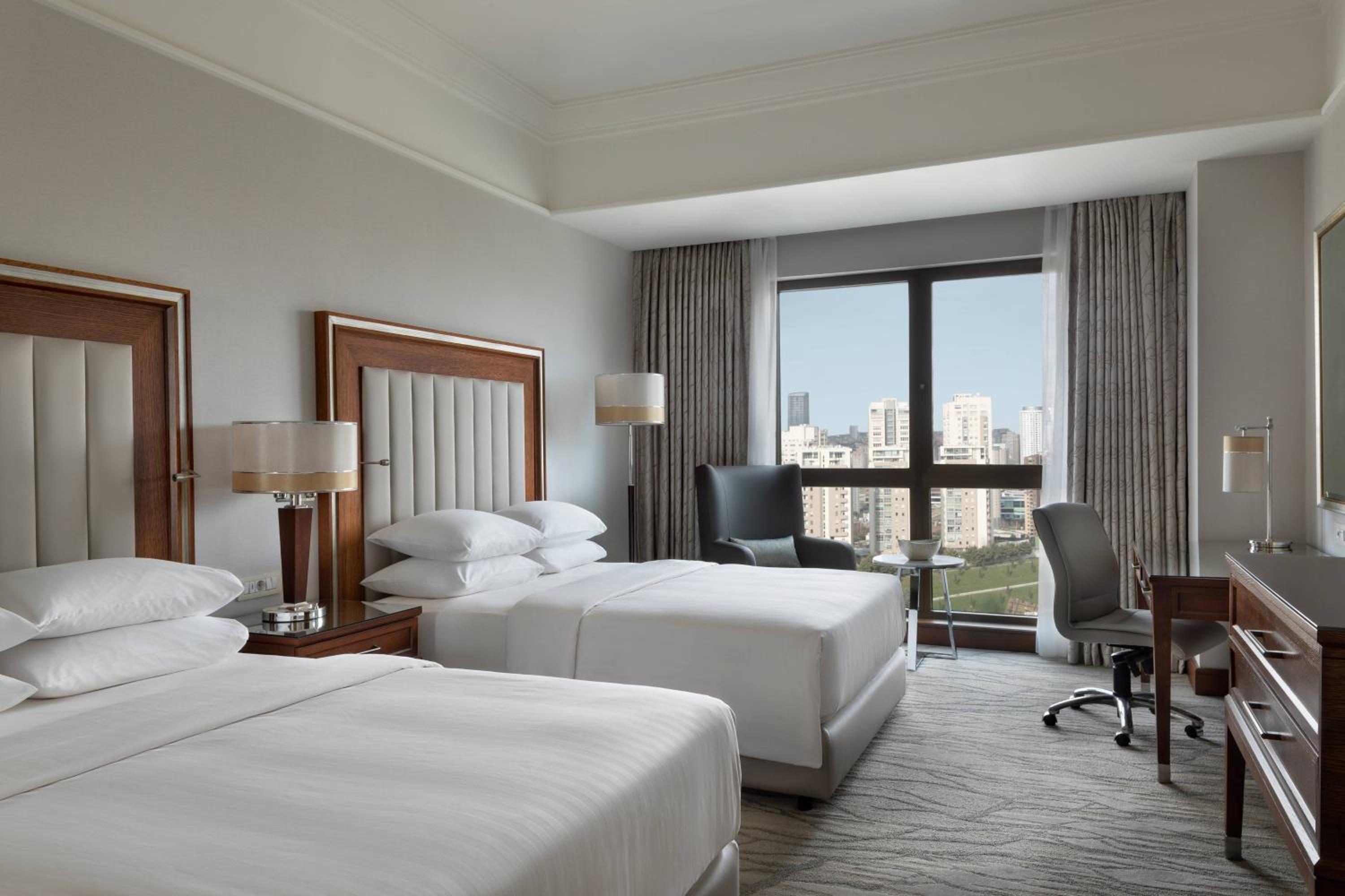 Deluxe Room with Two Double Beds, City View