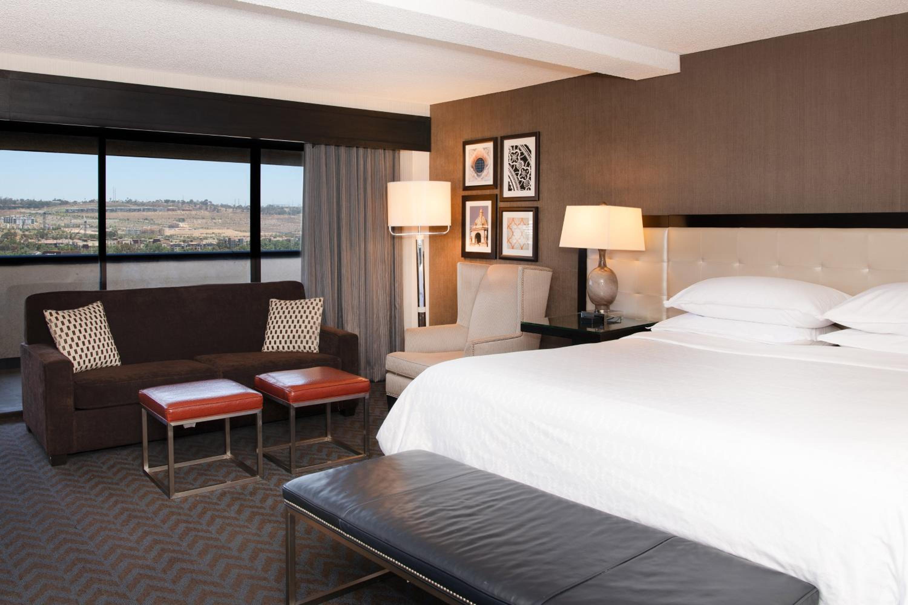 Deluxe, Larger Guest room, 1 King, Sofa bed, City view - Photo 1