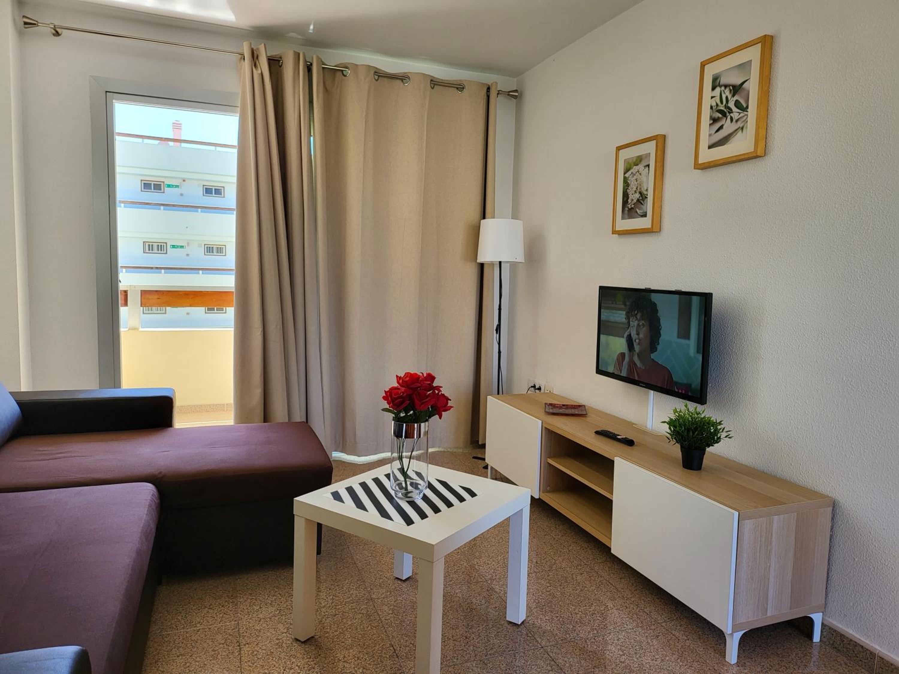 Apartamento con Balcón