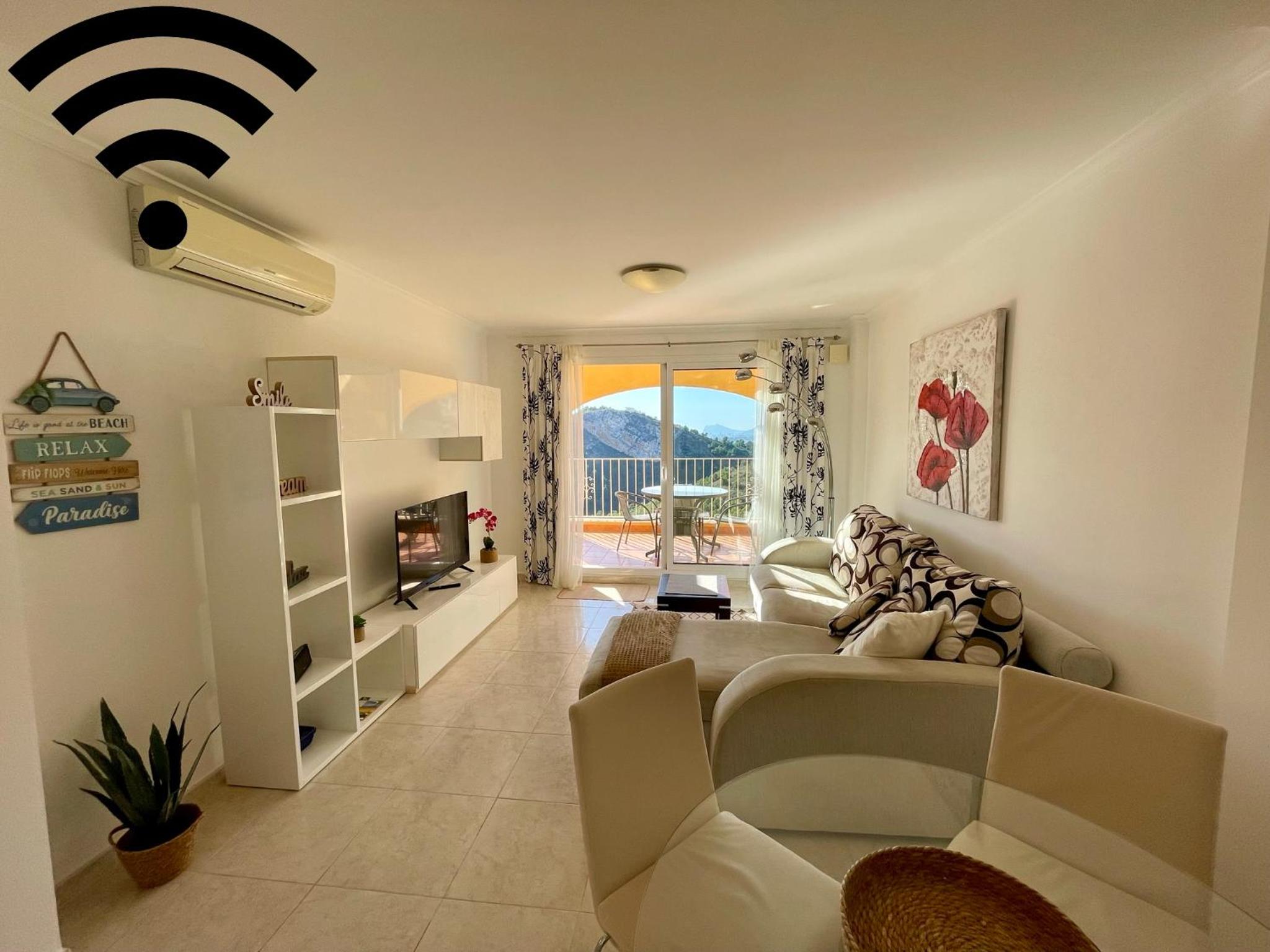 Apartamento con vista a la montaña