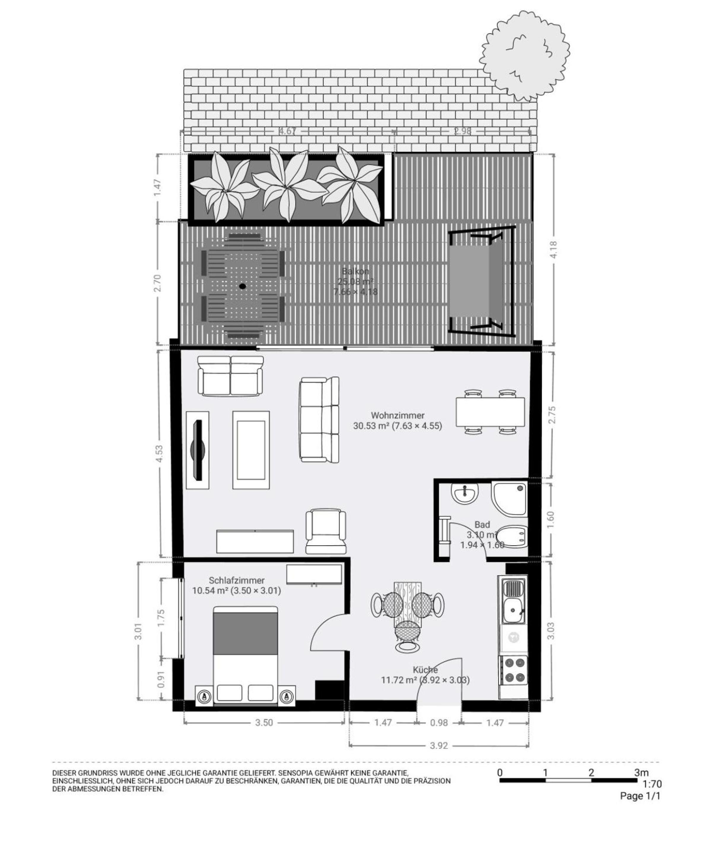 Apartment With Terrace photo 2