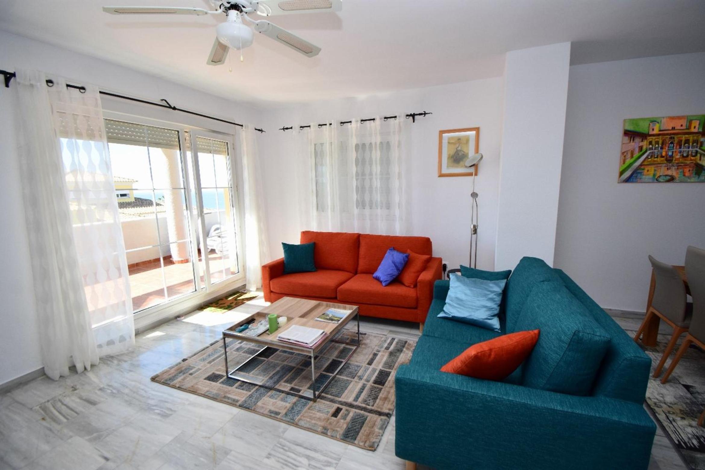 Apartamento con vista al mar
