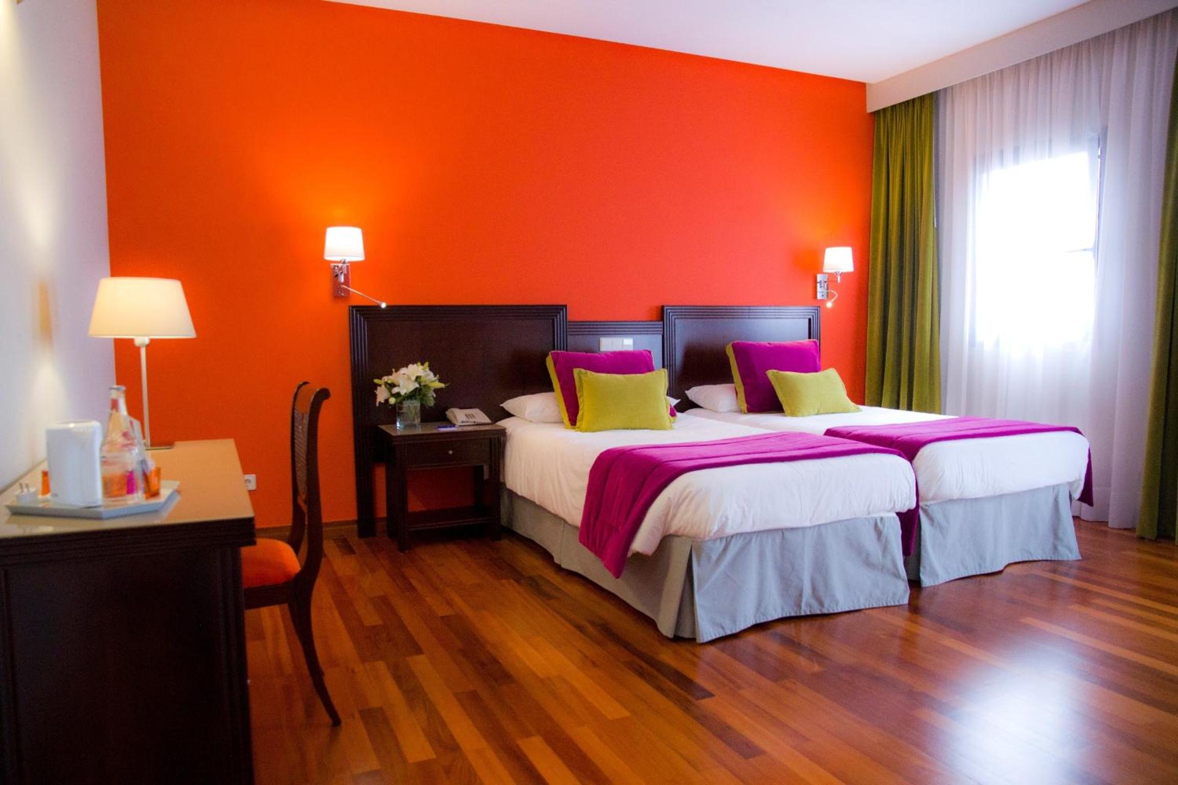 Habitación Doble o con Dos Camas con Vista al Jardín