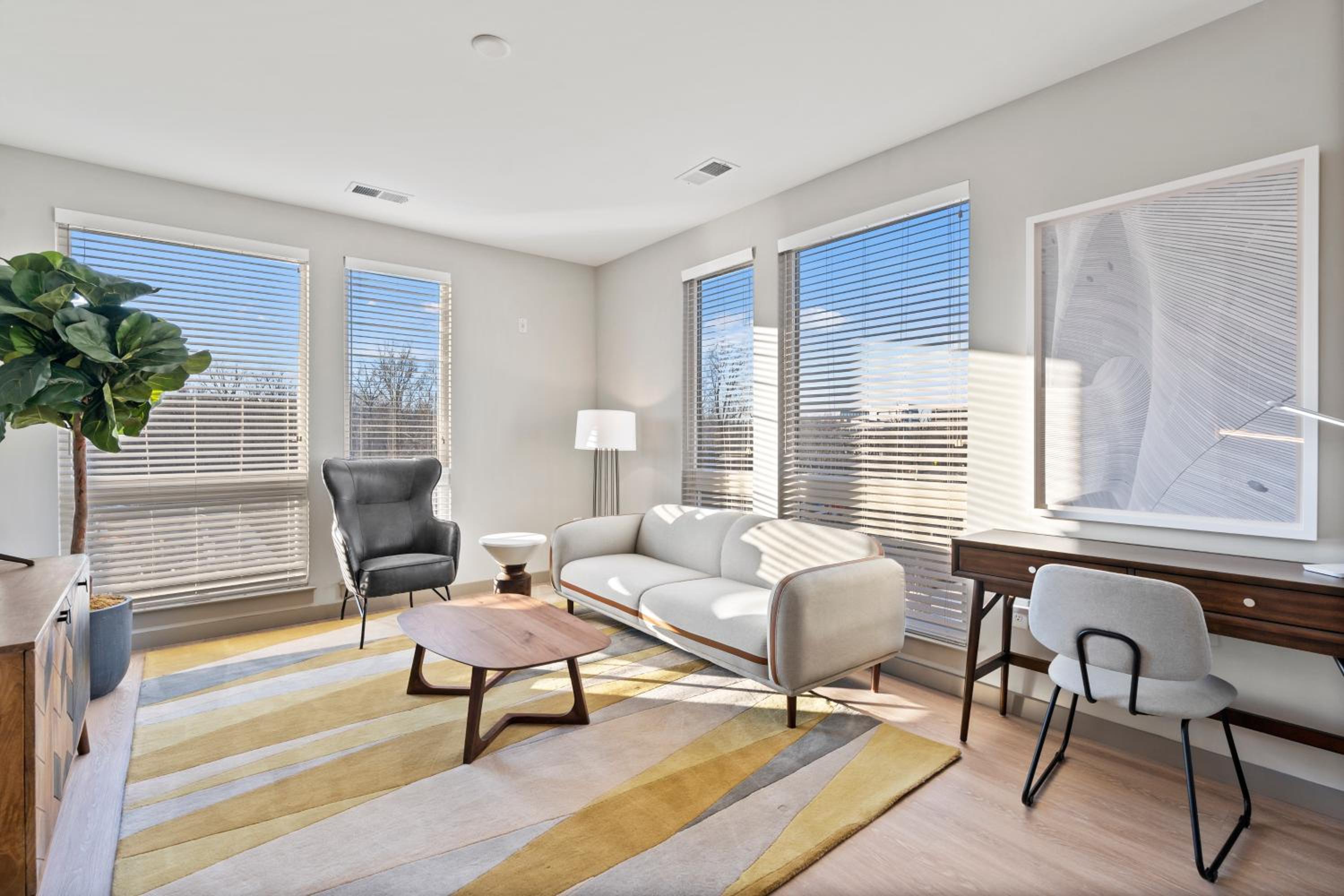 One Bedroom Apartment With Den And Balcony