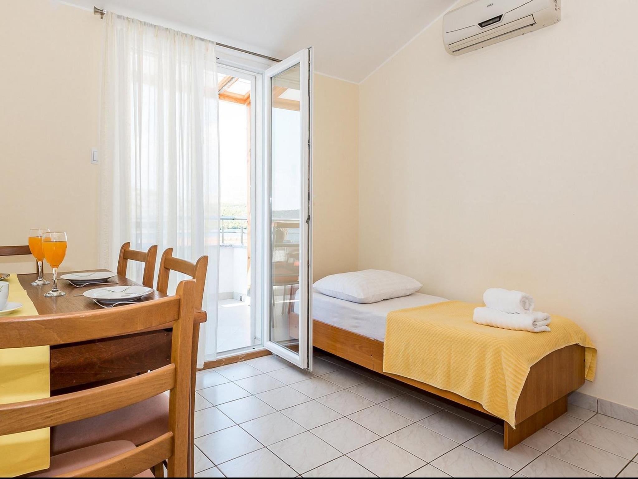 Superior Two-Bedroom Apartment with Balcony and Sea View