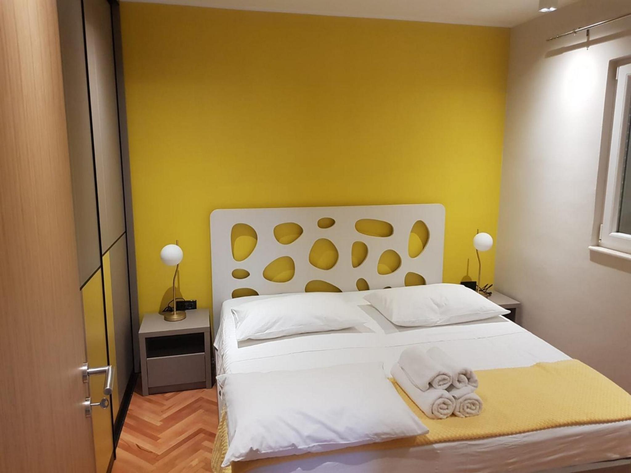 One-Bedroom Apartment with Balcony and Sea View