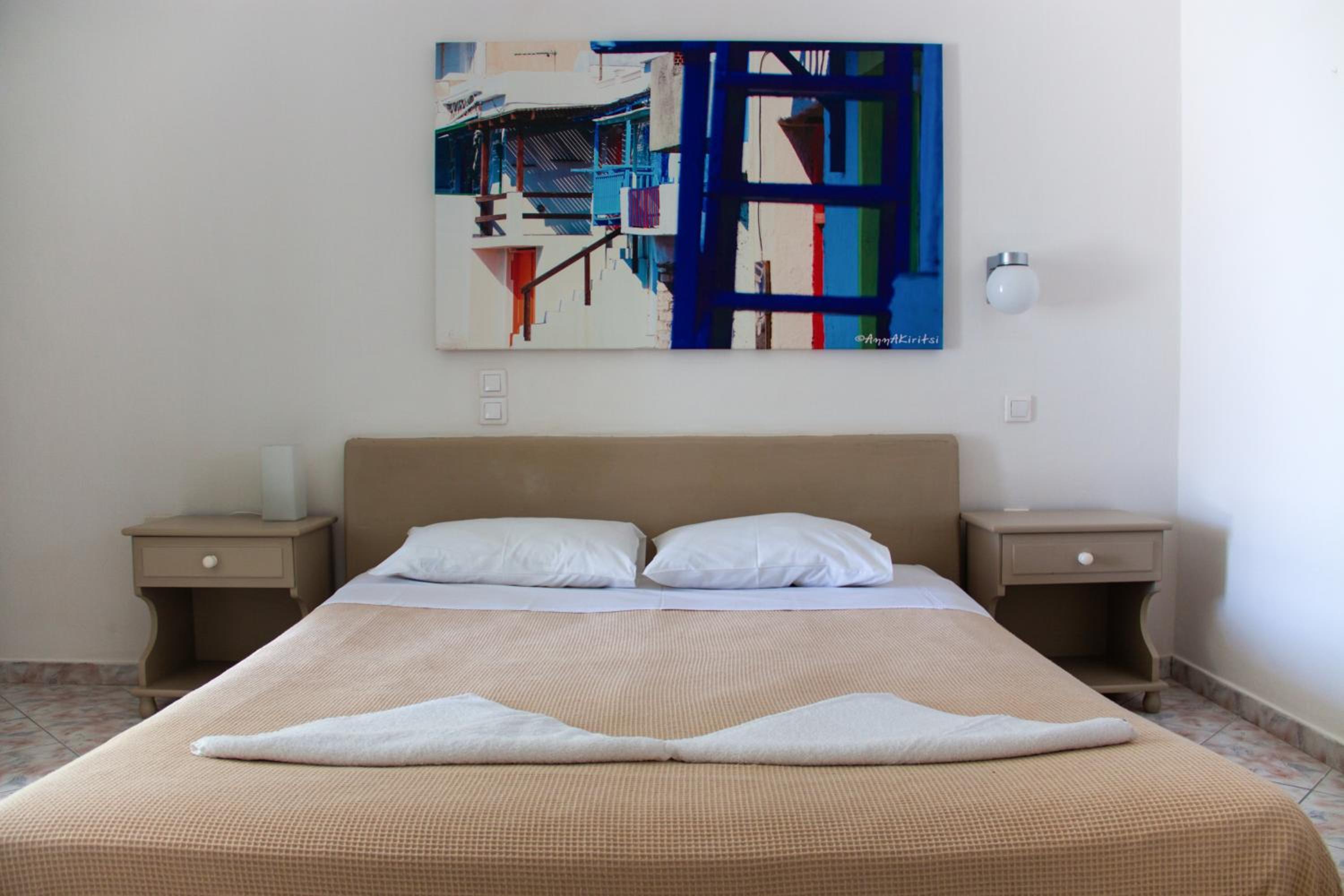 Studio with Sea View - 1 Double and 1 Single Bed