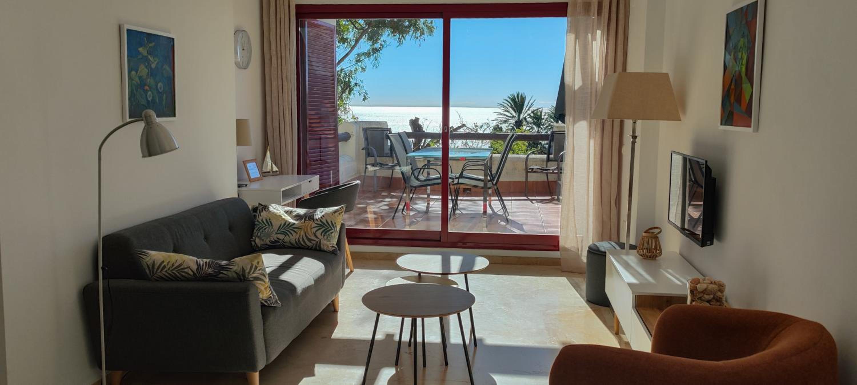 Apartamento con vista al mar
