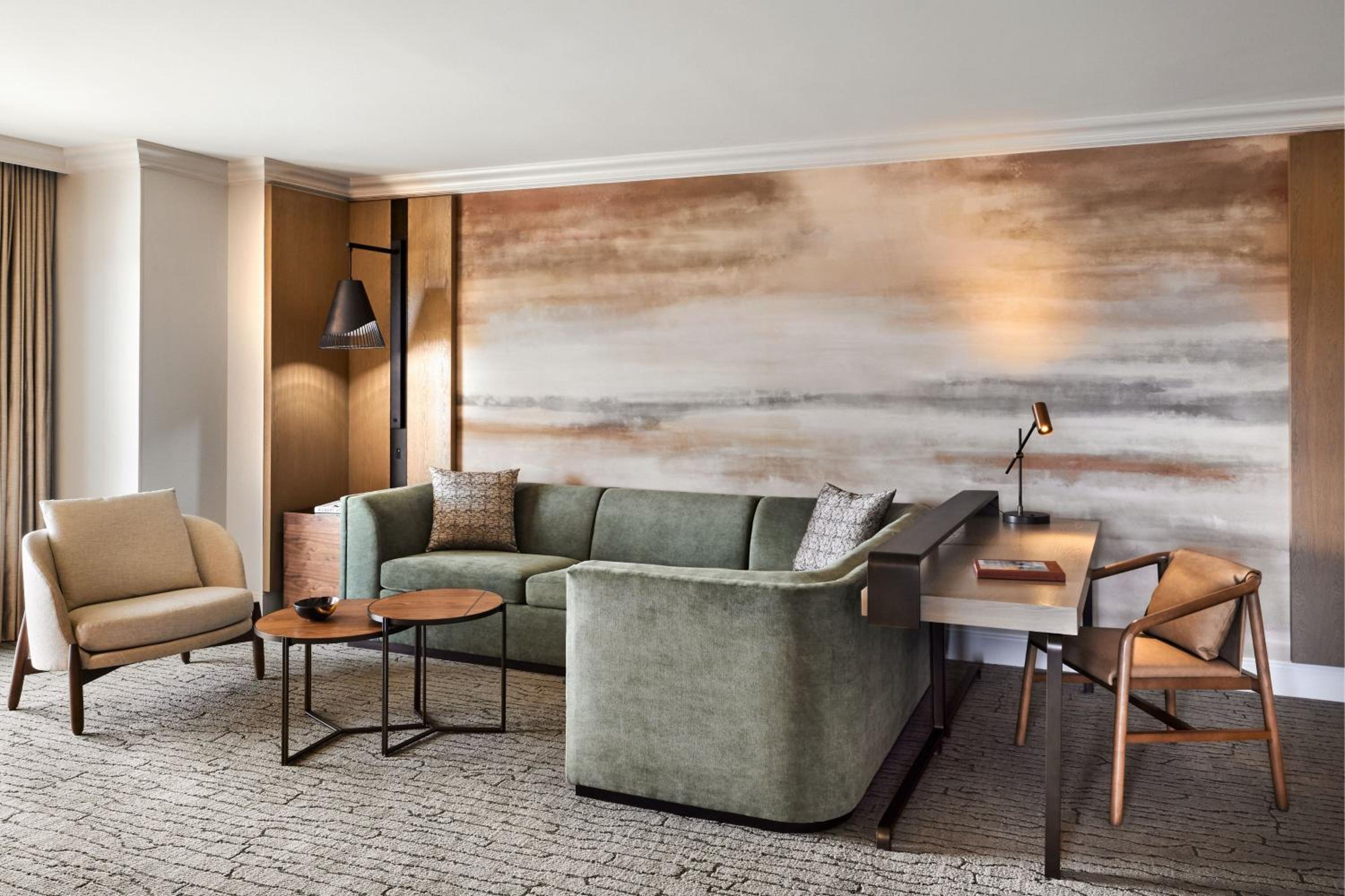 One-Bedroom Sundeck King Suite with Sofa Bed and Pool View