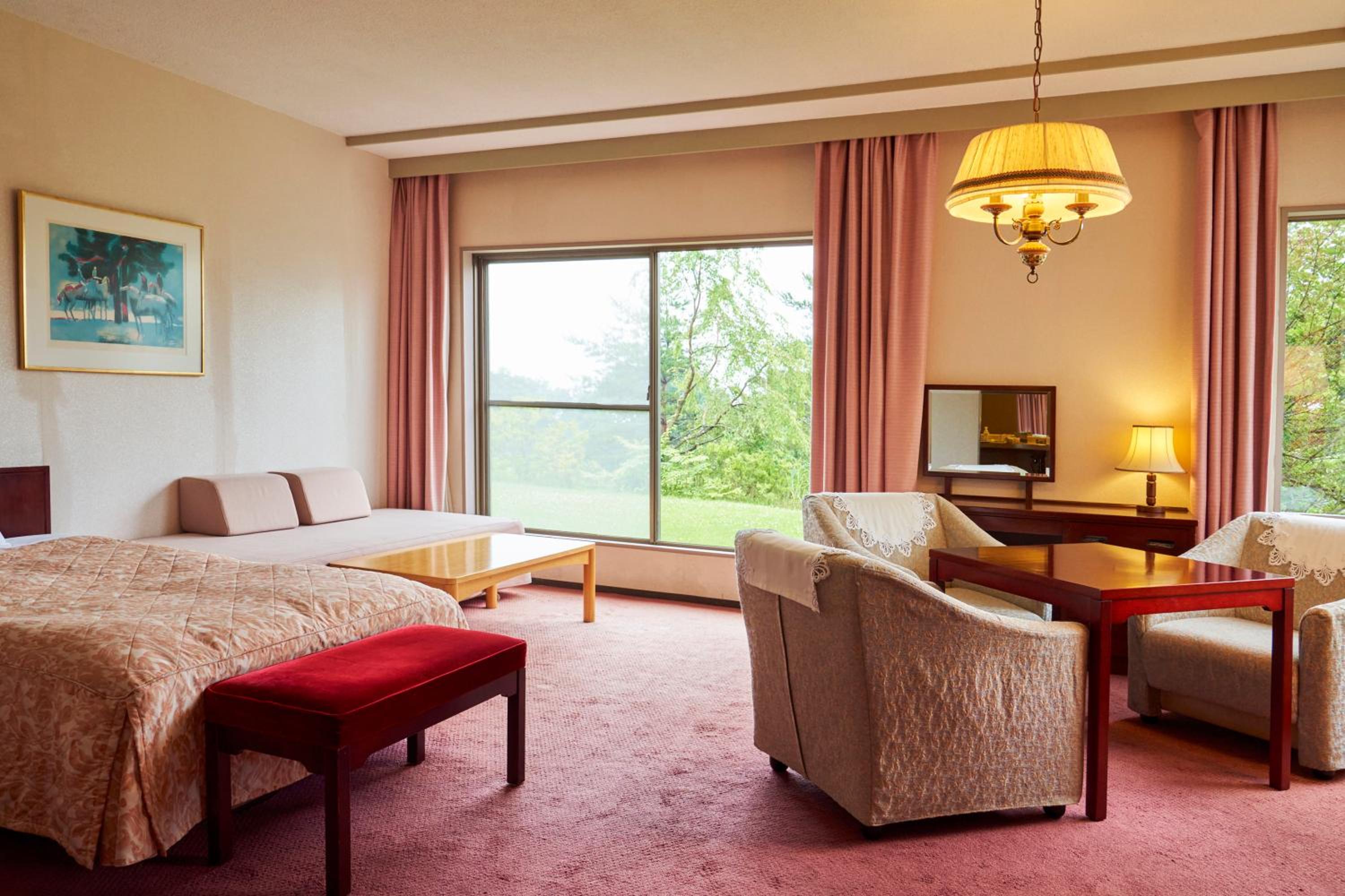Deluxe Corner Twin Room - Mt. Asama Side - Non-Smoking