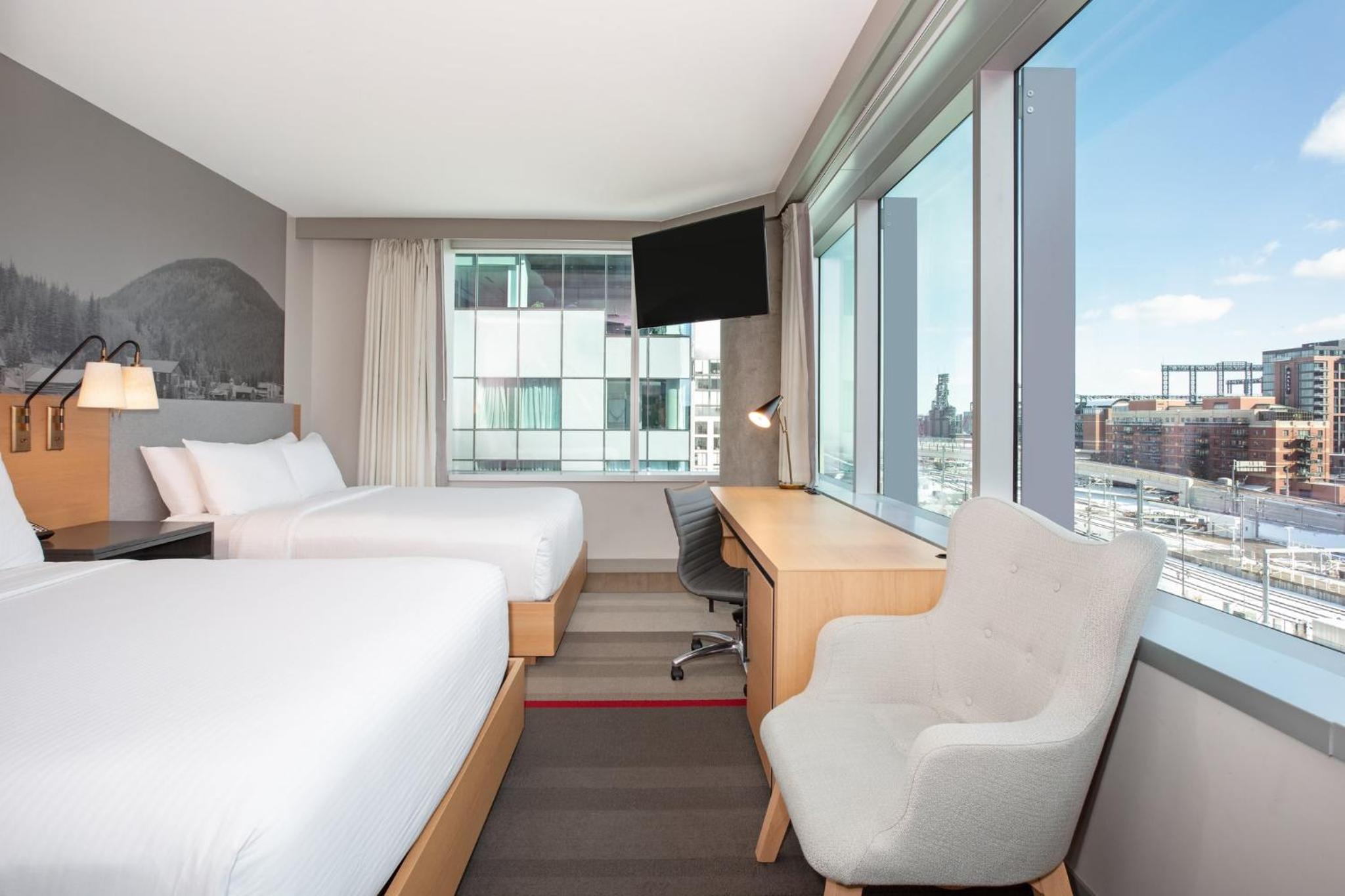 Standard Queen Room with Two Queen Beds and Mile High View - Corner
