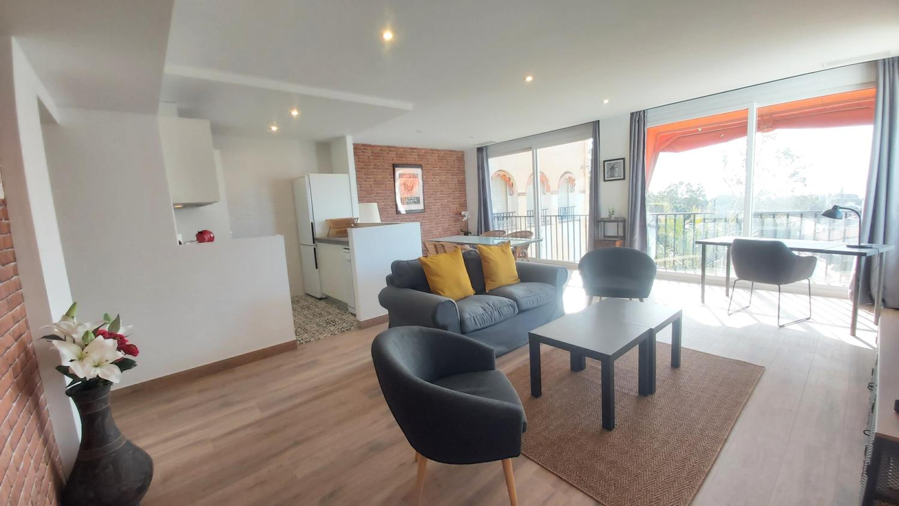 Apartamento de dos habitaciones