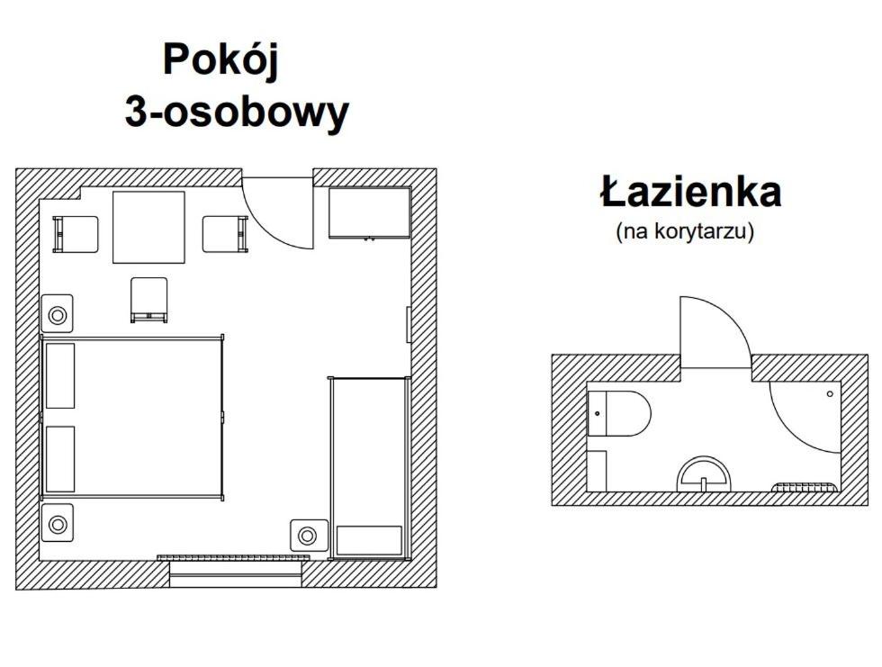 Triple Room with Private External Bathroom