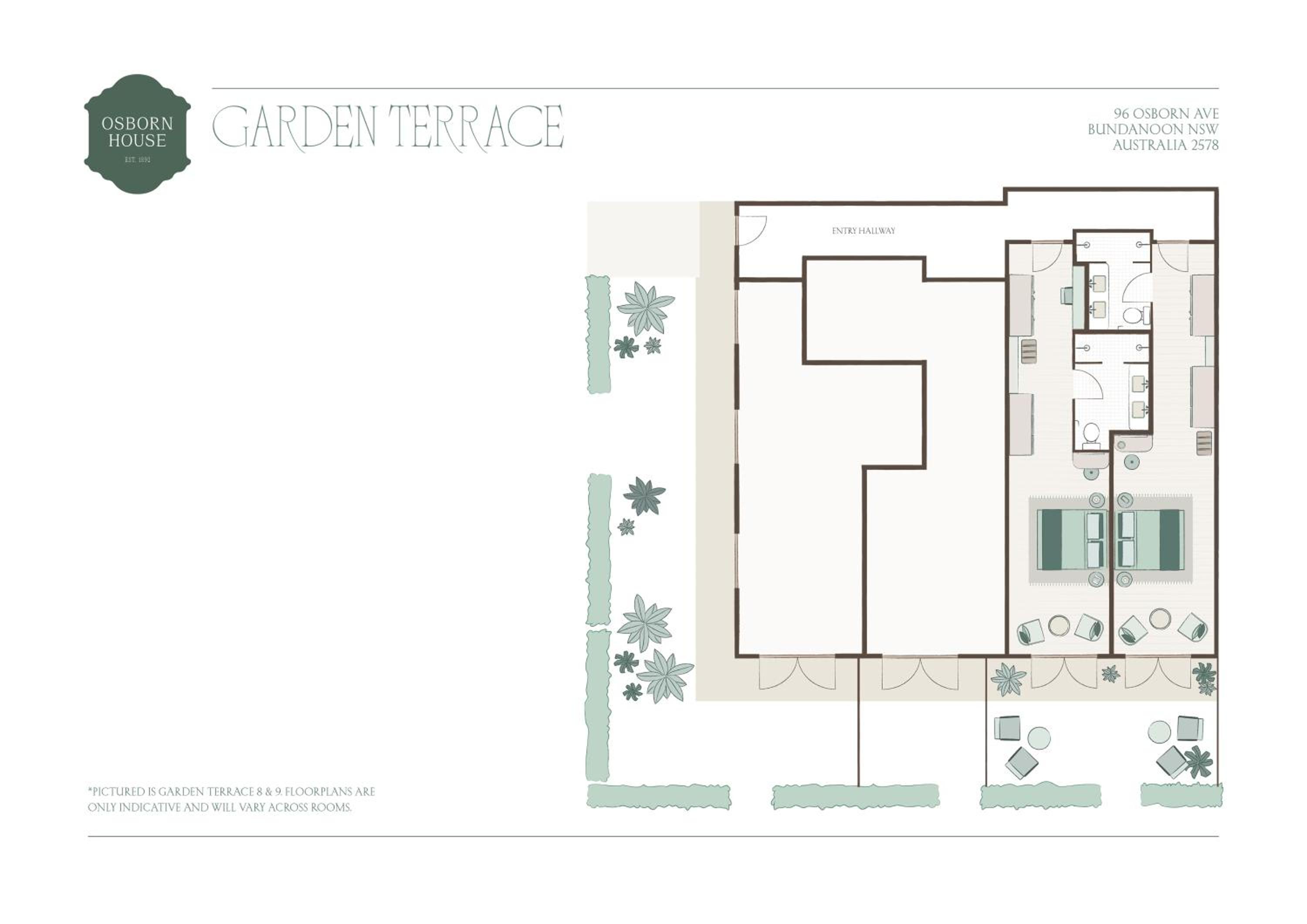 Garden Terrace Not for the Light Sleeper