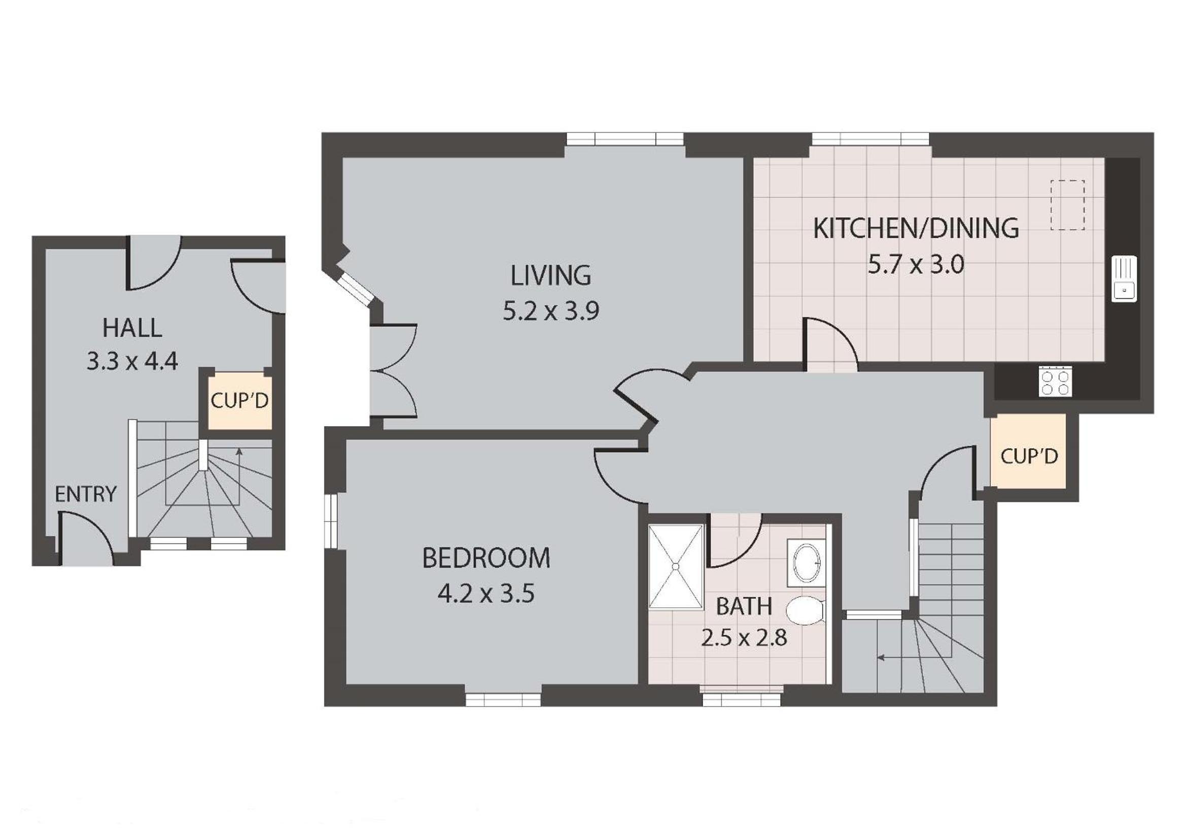 Superior One-Bedroom Apartment with Balcony photo 2