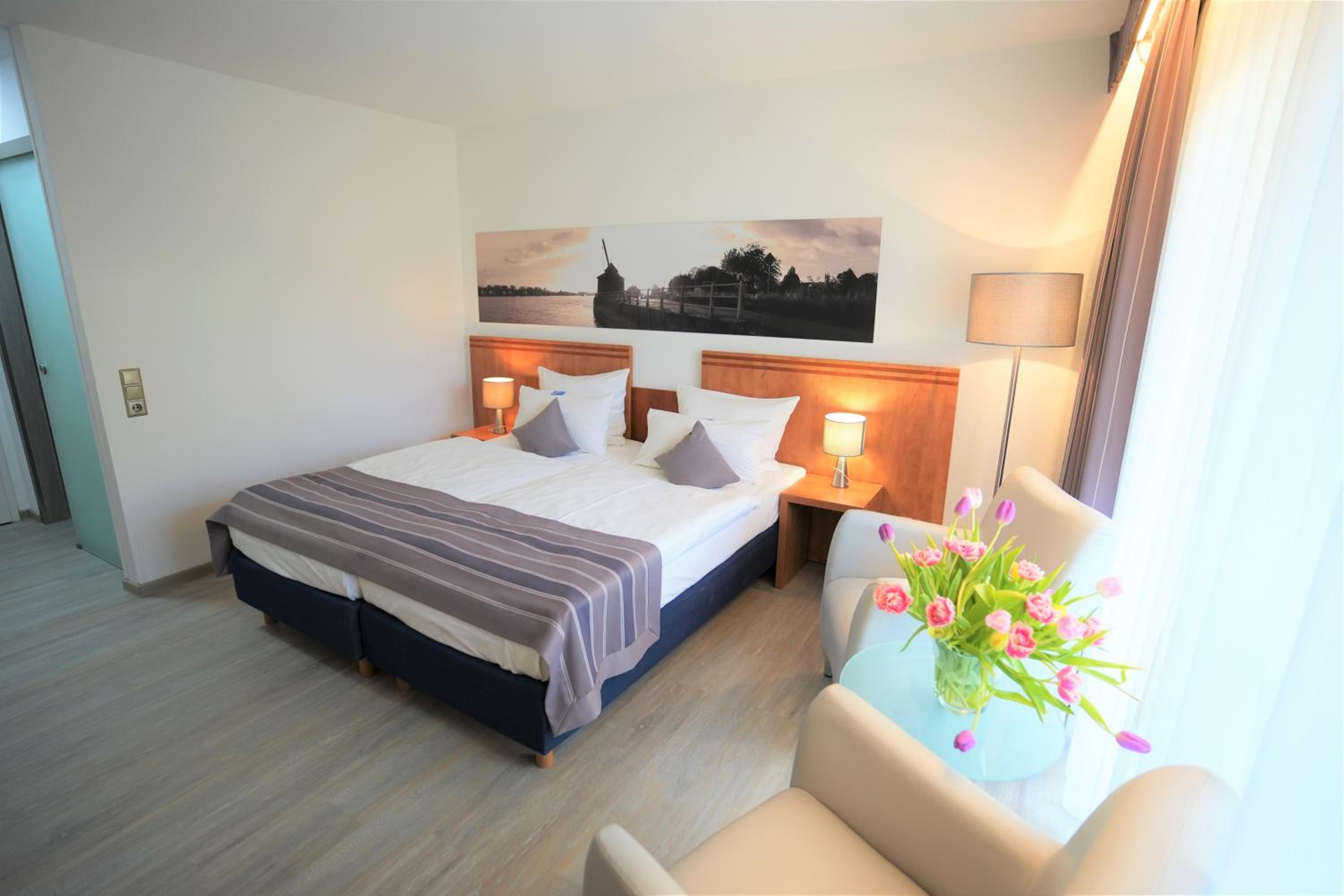 Standard Double Room with patio view