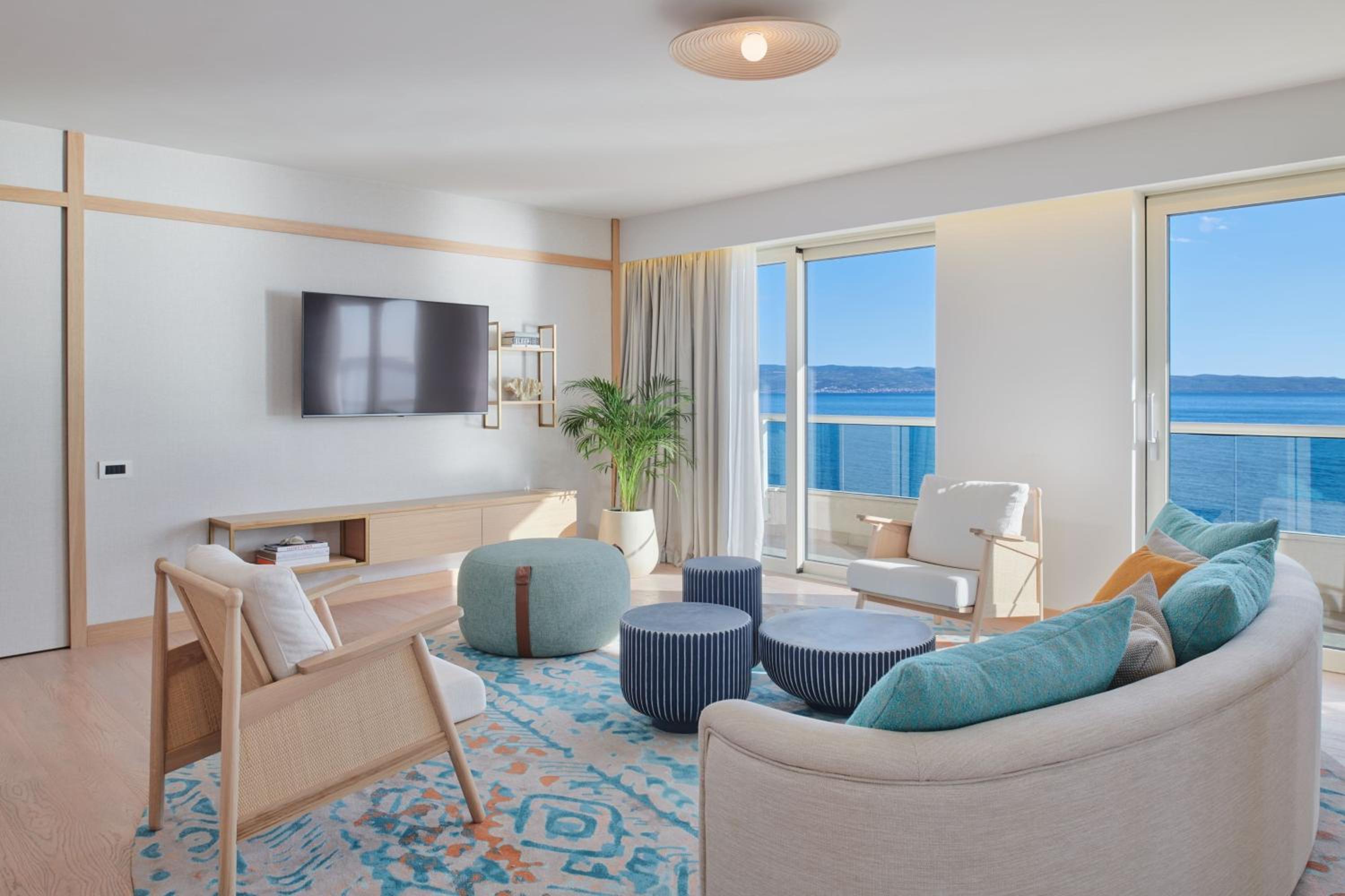 Presidential suite, 2 Bedroom Suite with Balcony and Sea View