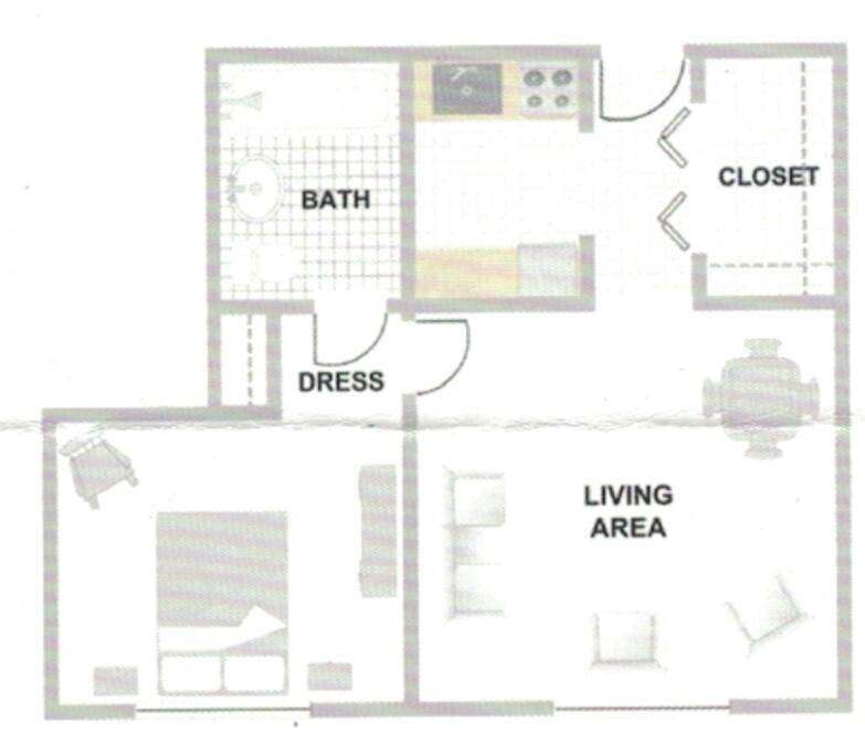 One-Bedroom Apartment photo 3
