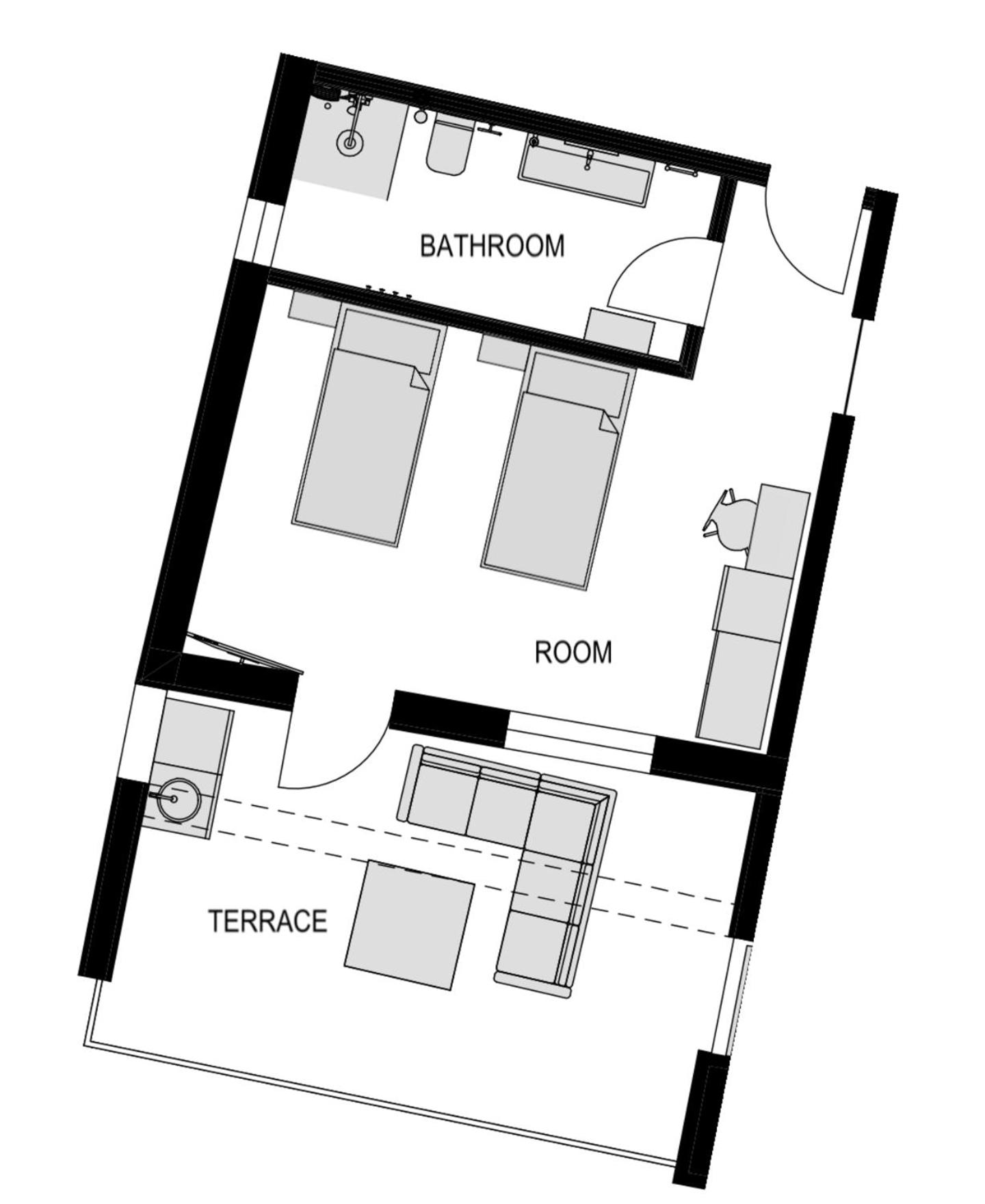 Deluxe Double Room with Balcony photo 3