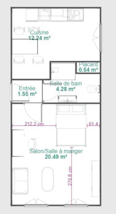 One-Bedroom Apartment photo 3