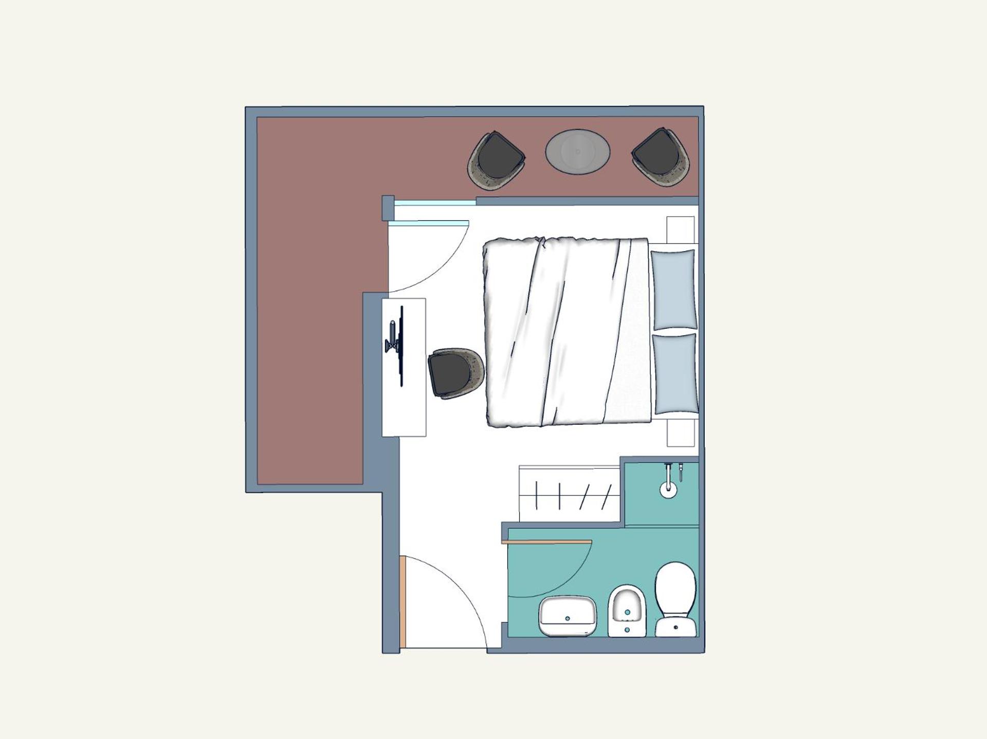 Small Double or Twin Room