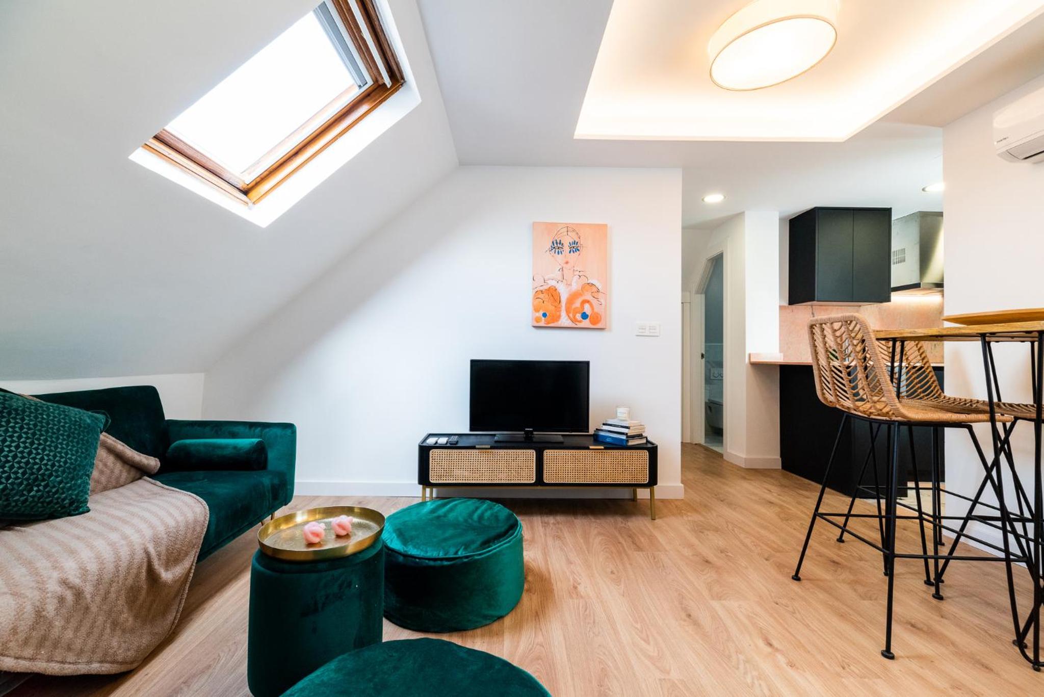 Apartamento de dos habitaciones