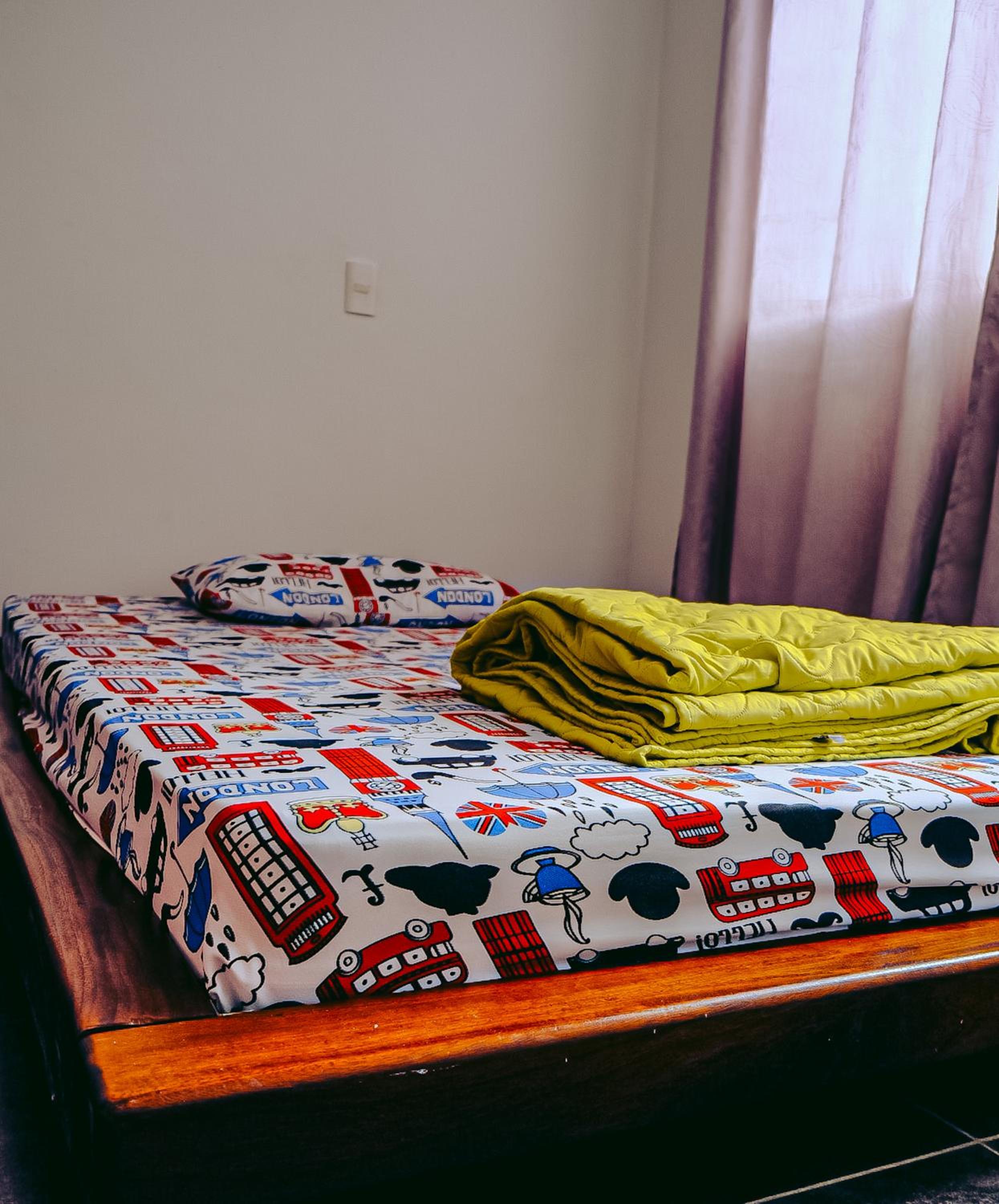 Single Bed in Female Dormitory Room