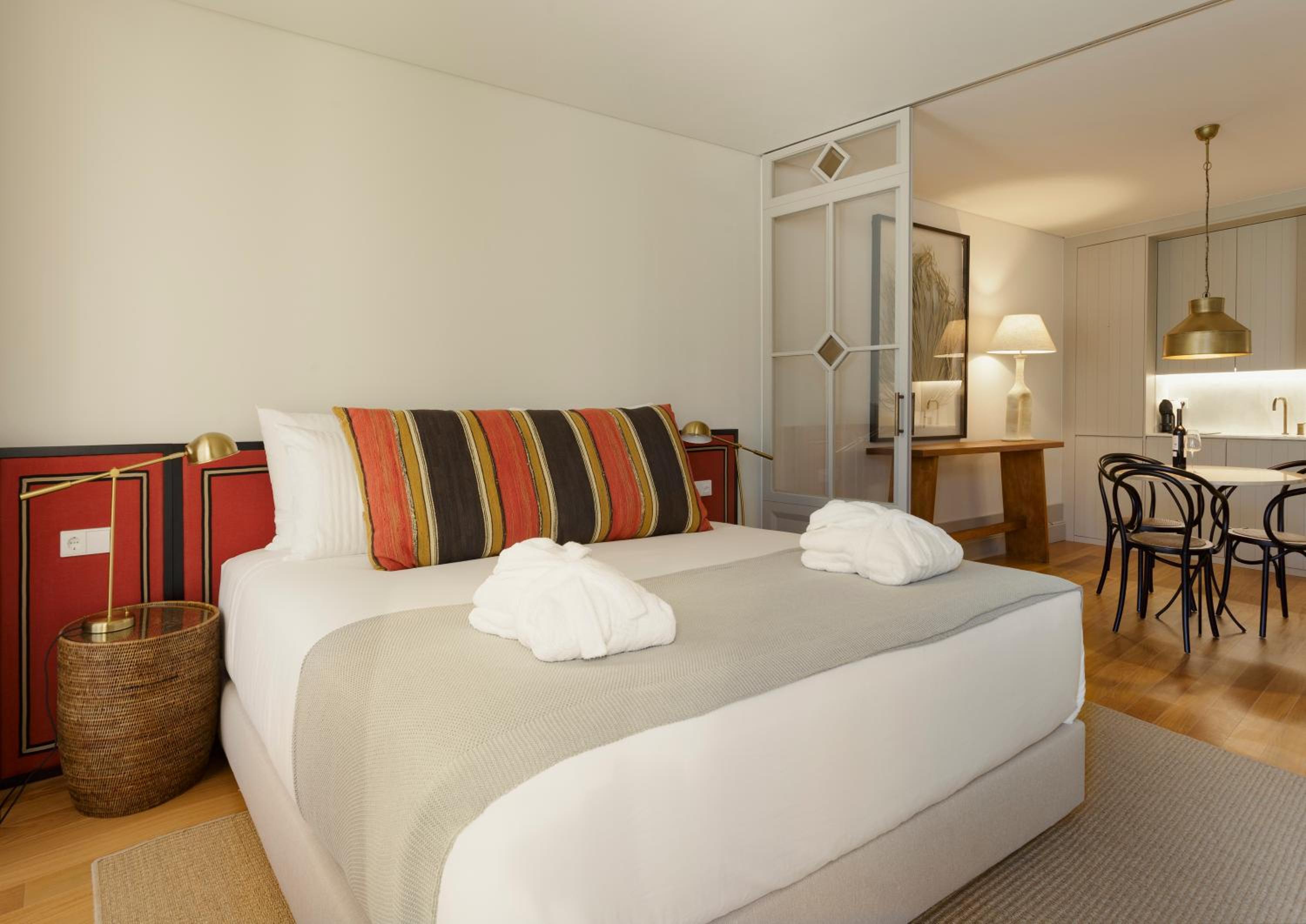 Charm Suite mit Gartenblick und Balkon