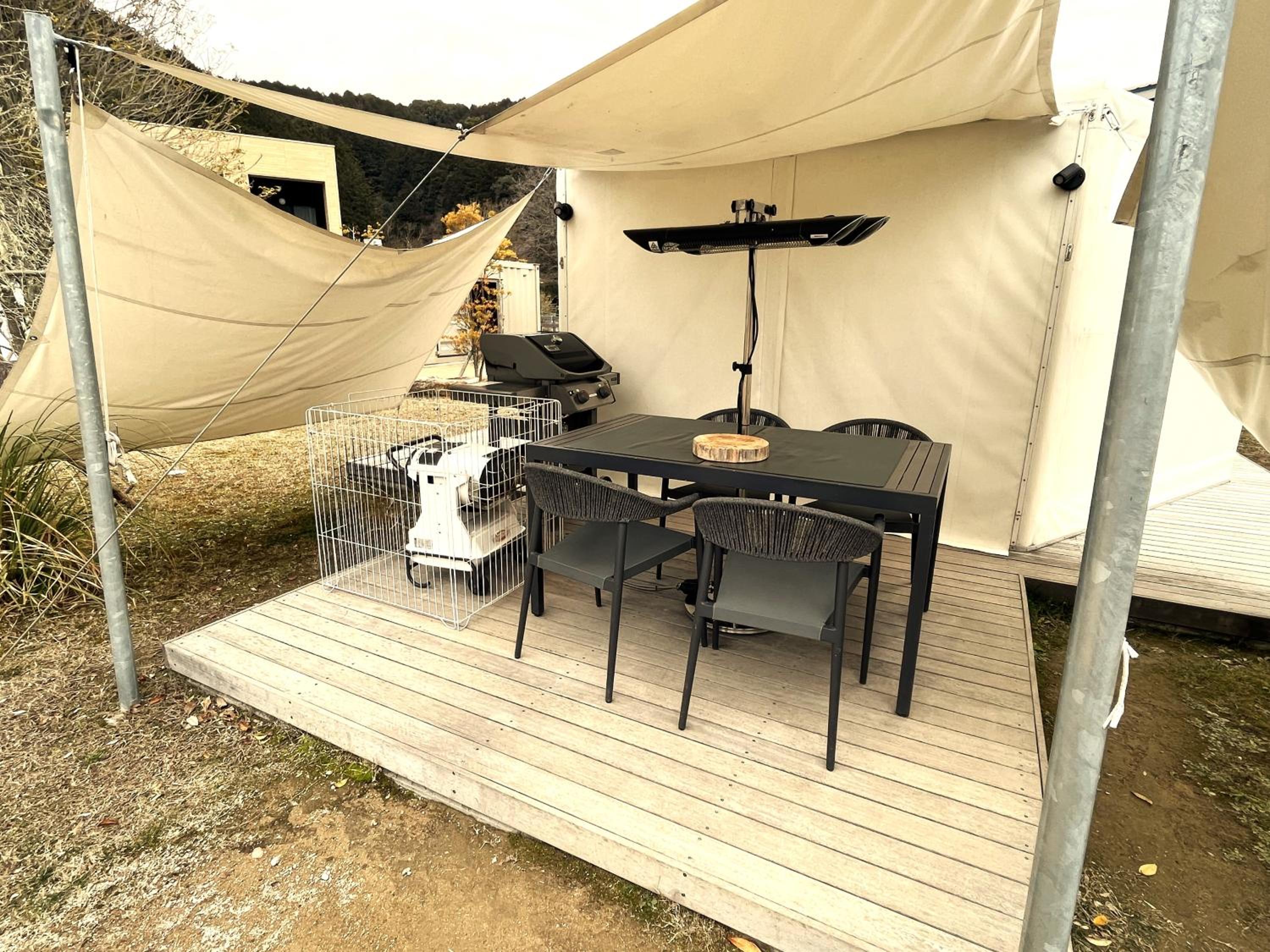 Tent with Shower and Toilet - Photo 13
