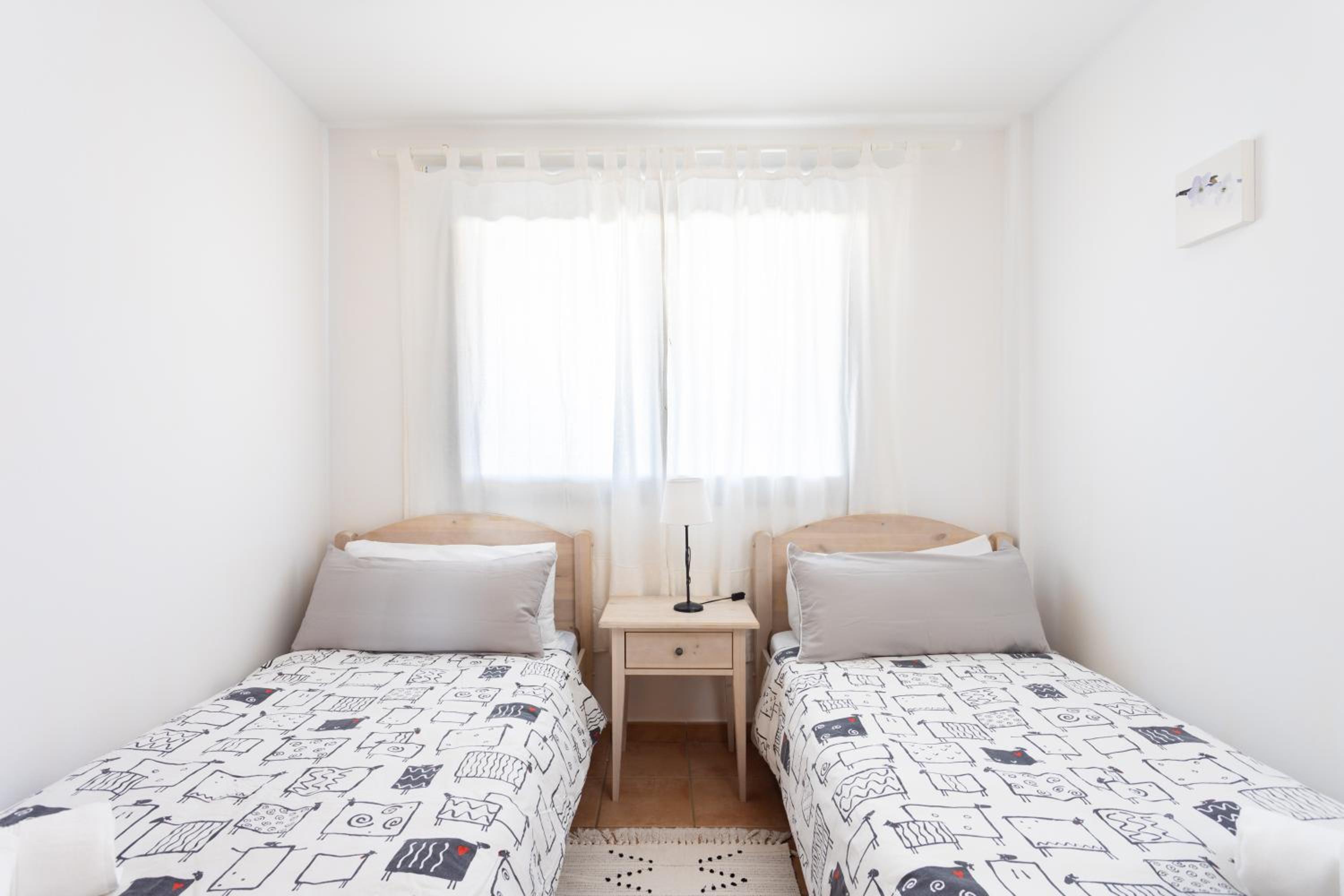 Apartamento de dos habitaciones