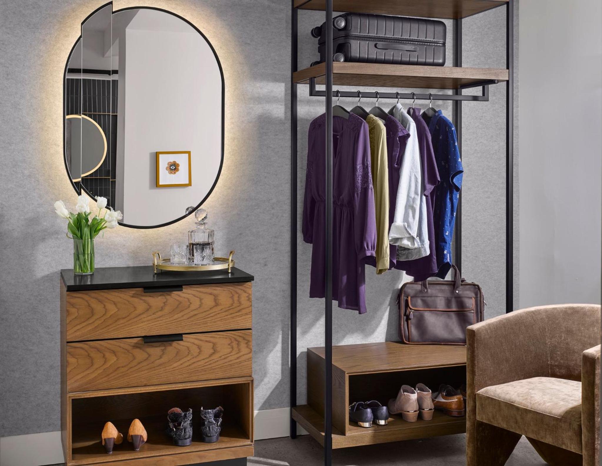A stylish retreat for relaxation and comfort.